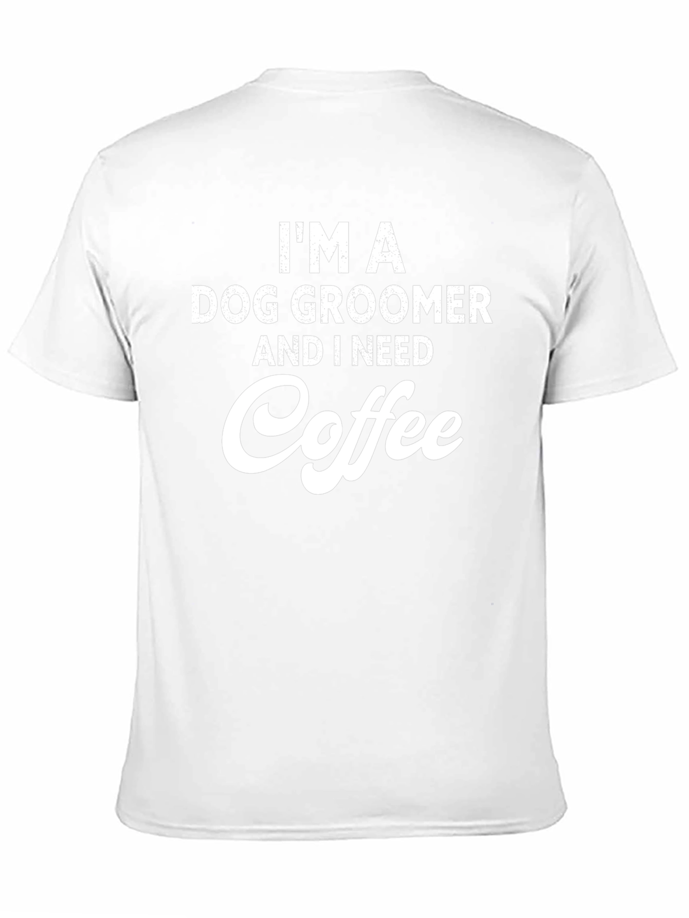 Black Dog Groomer Coffee T-Shirt - Black view 11