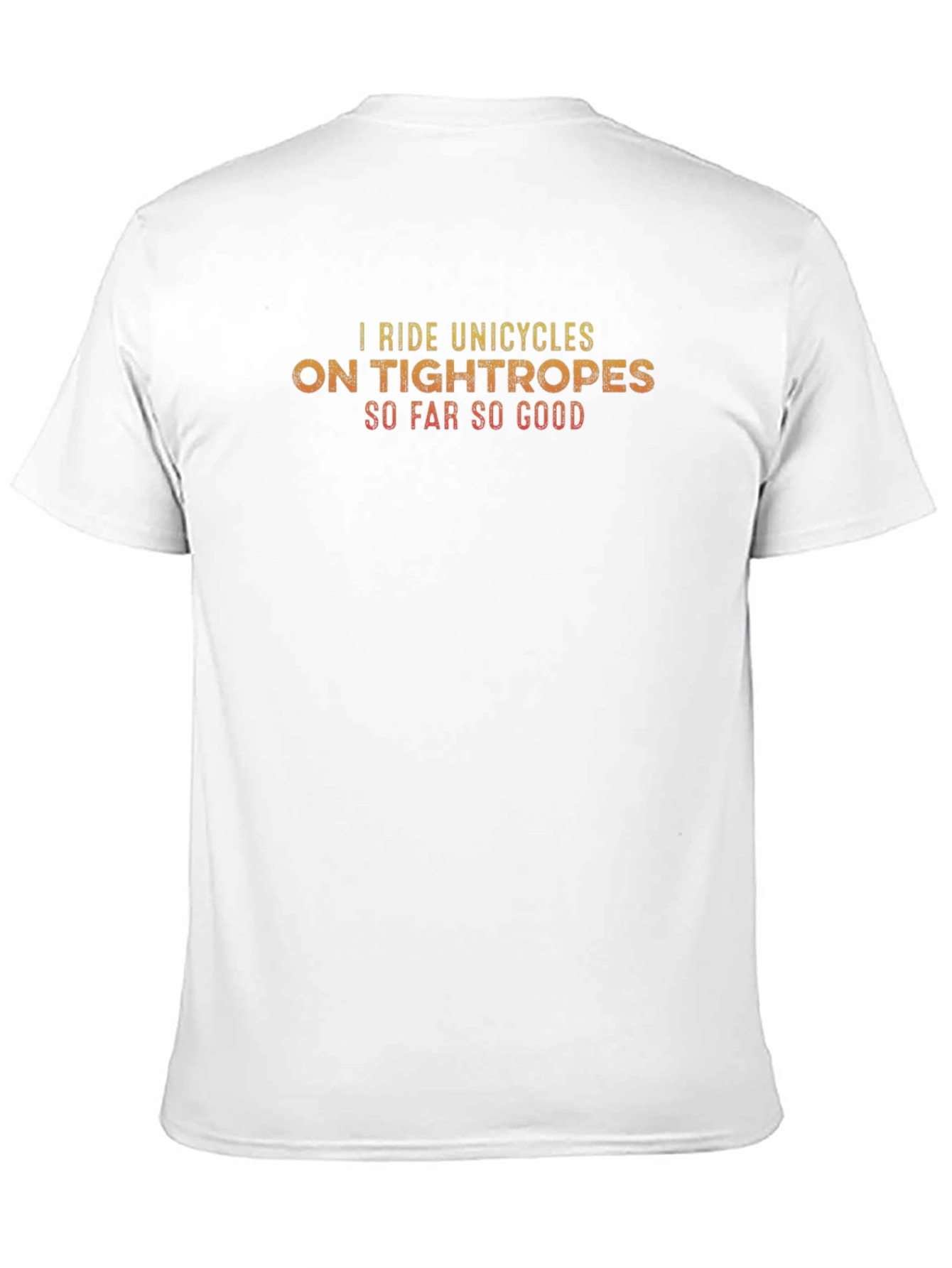 Black Unicycle Tightrope T-Shirt - So Far So Good view 11