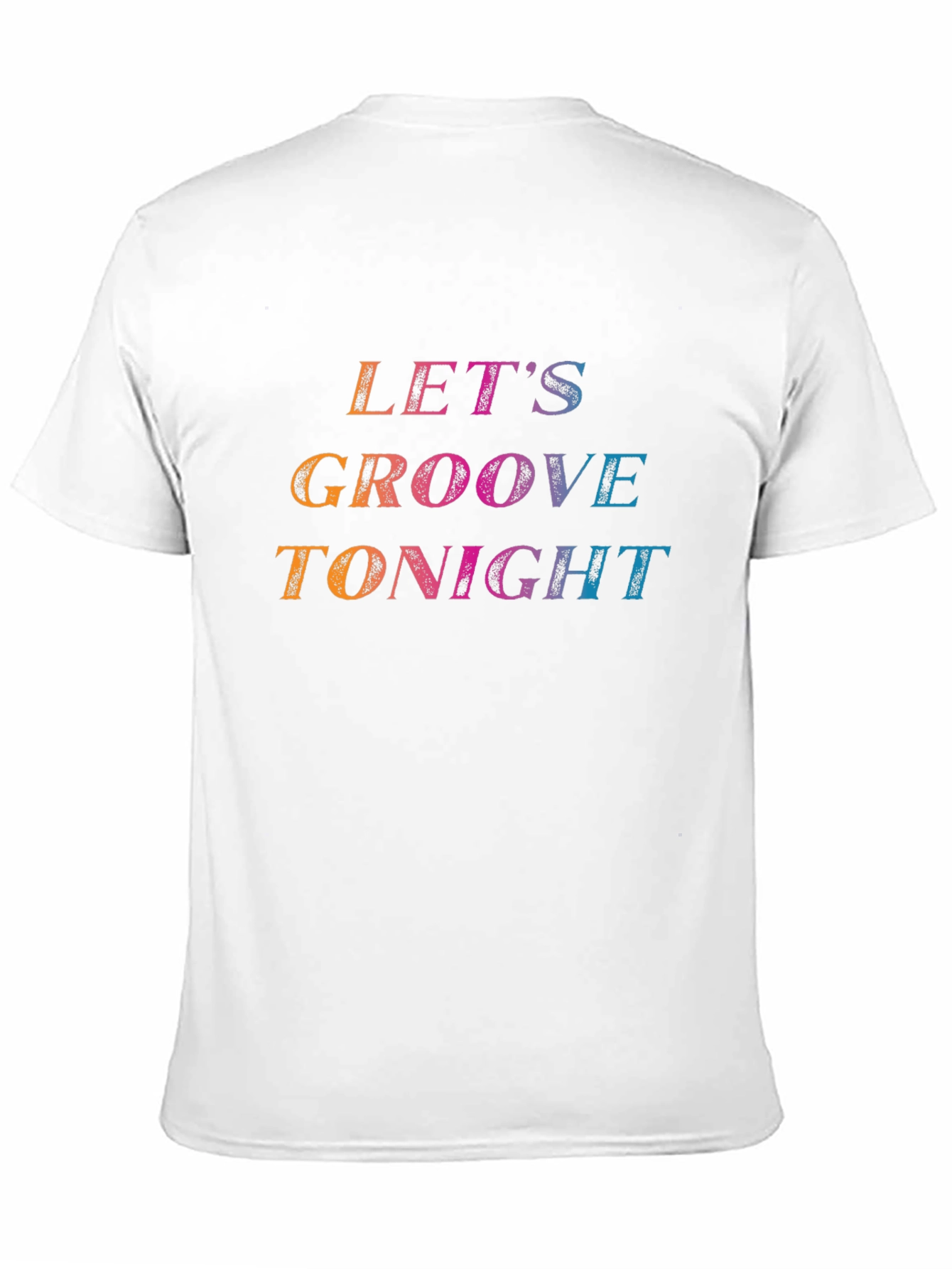 Black Let's Groove Tonight Graphic Tee - Black view 11