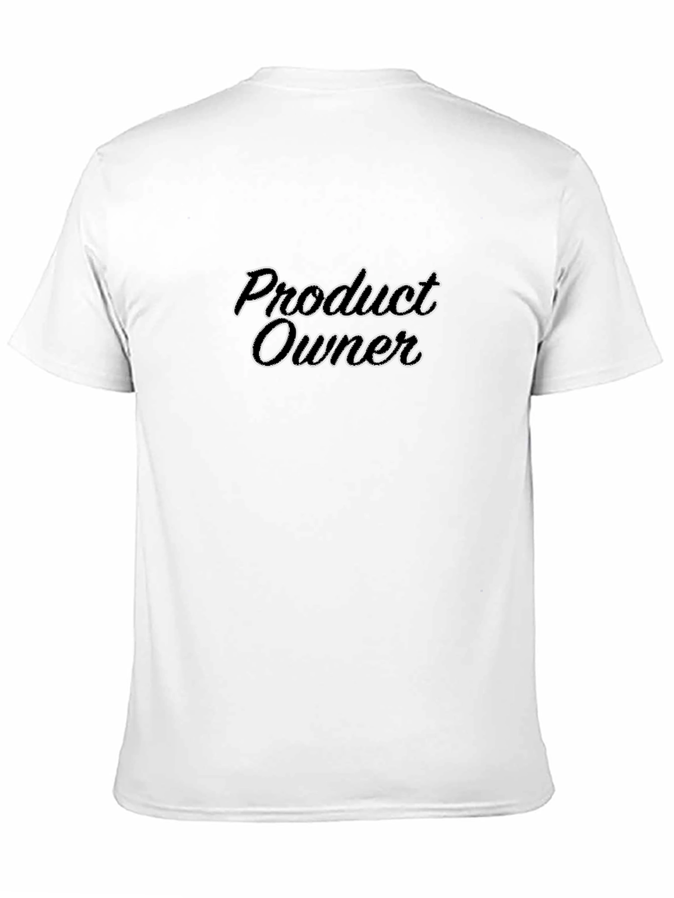 Black Product Owner Black Graphic Tee view 11