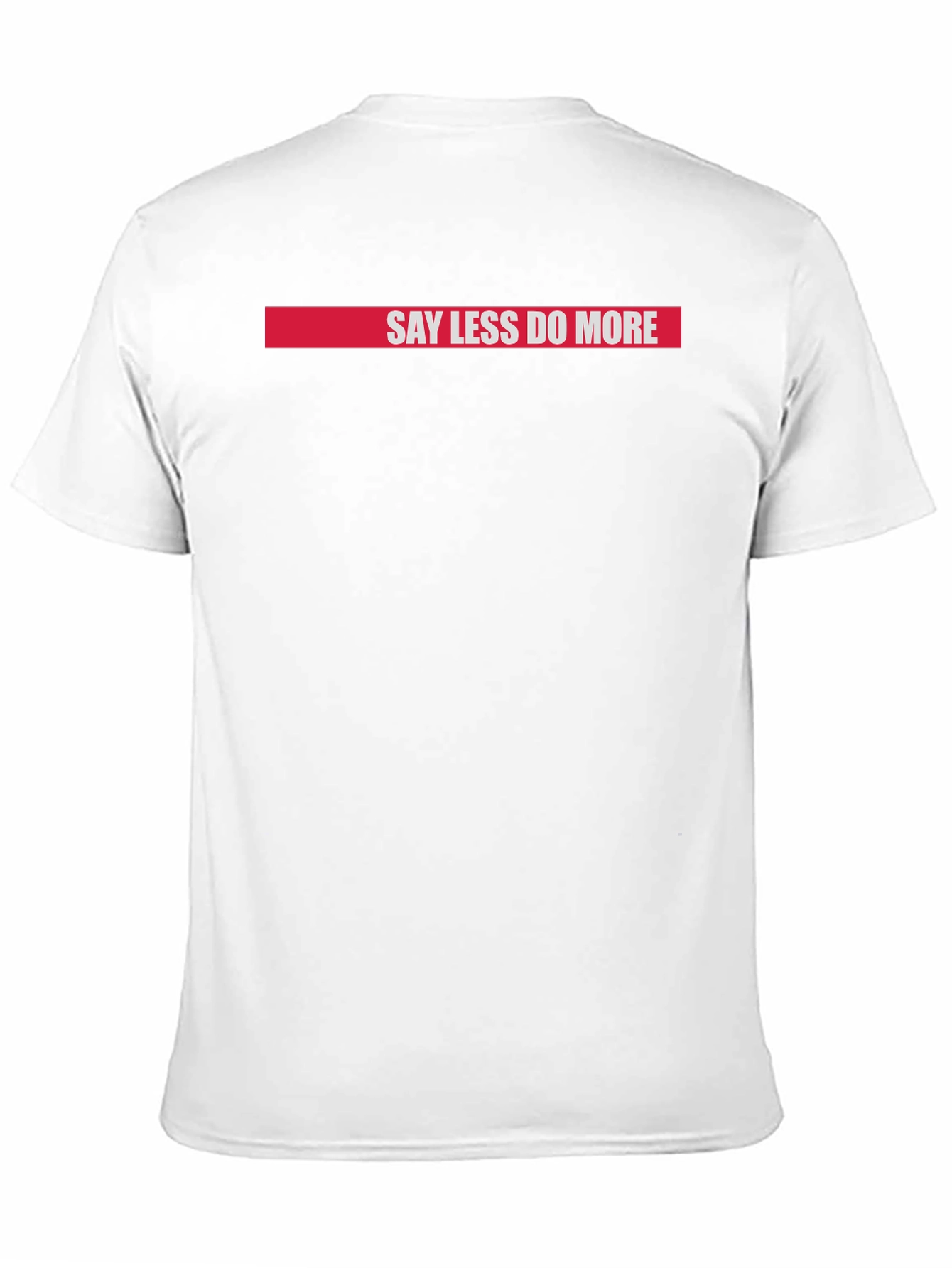 Black Say Less Do More Graphic Tee - Black view 11