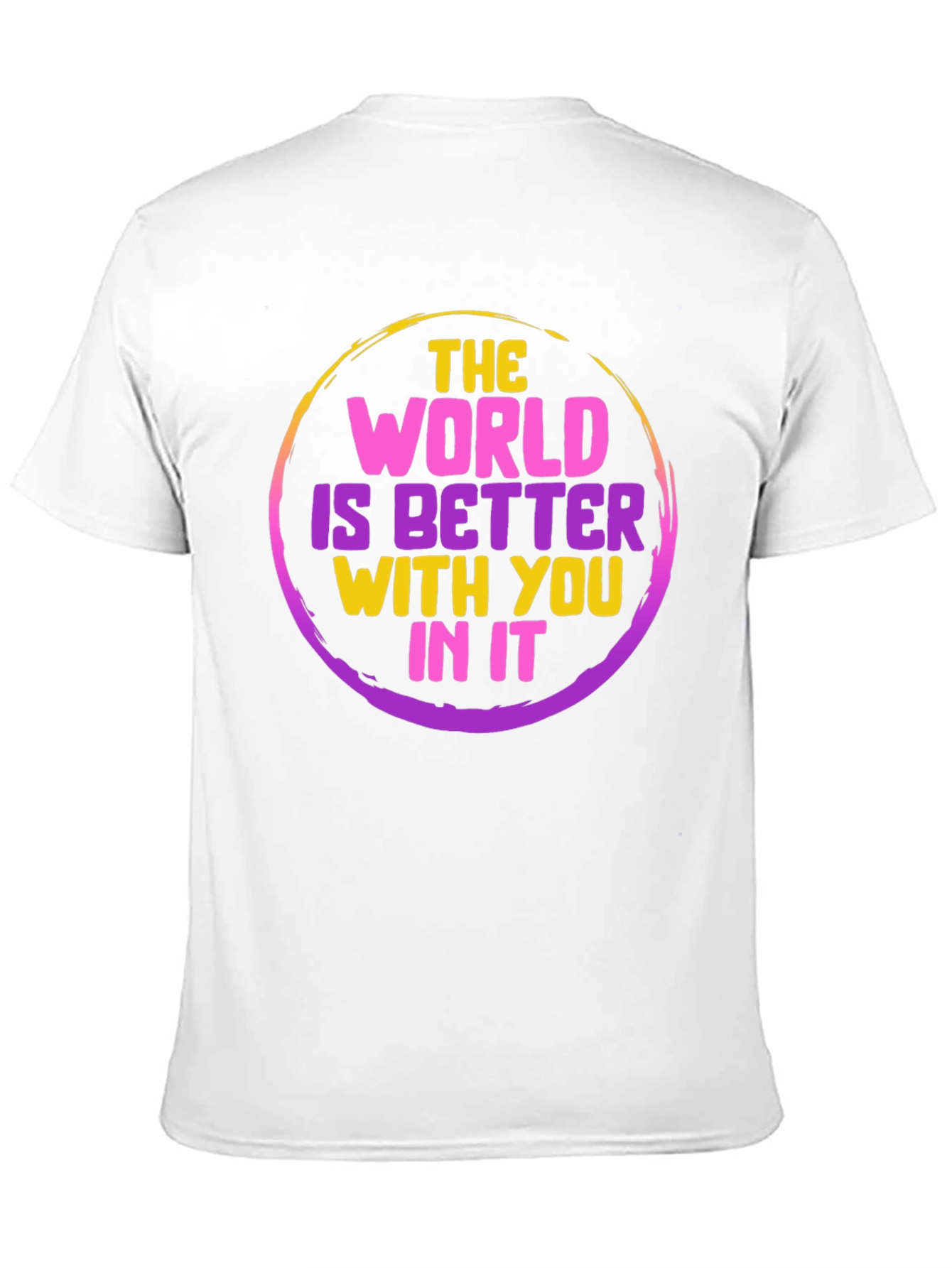 Black Inspirational "World is Better" Graphic Tee view 11