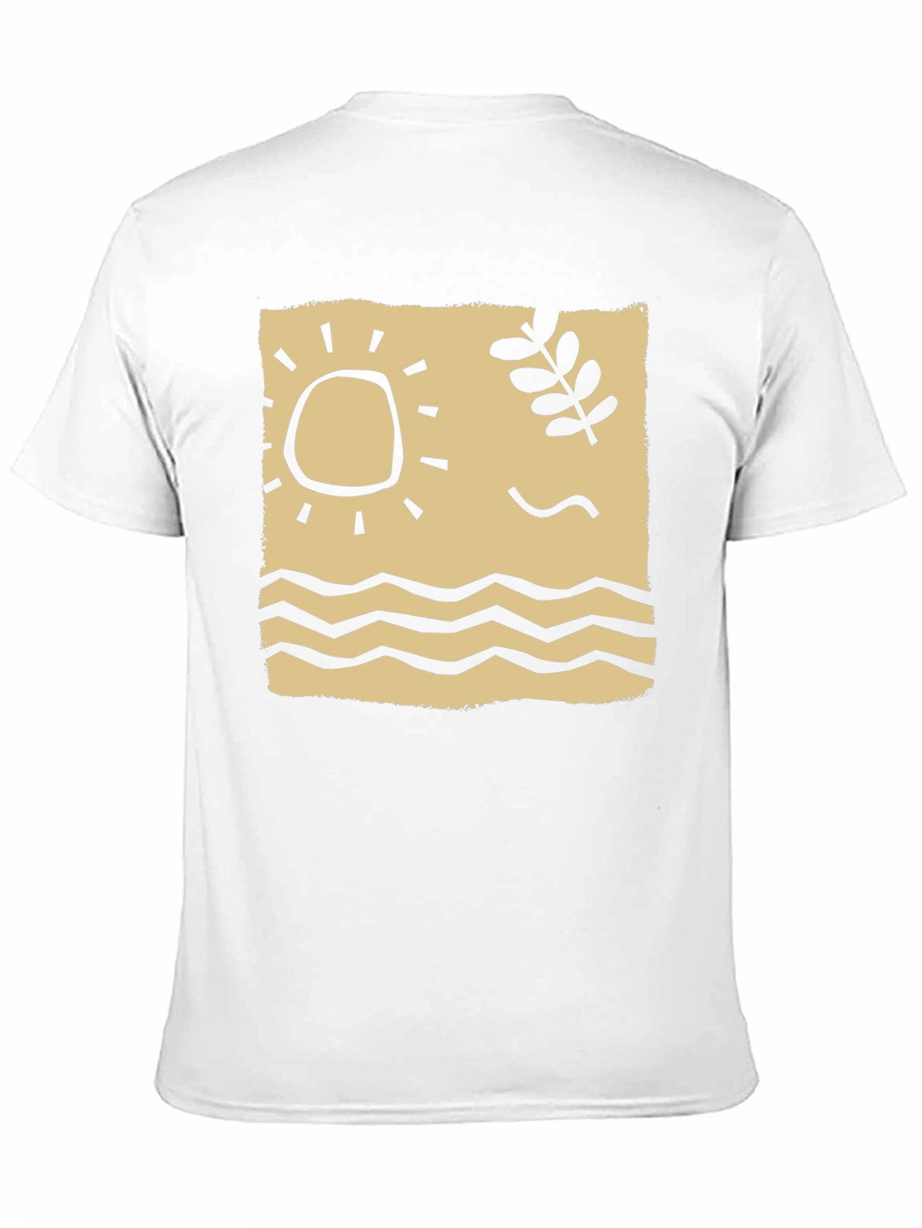 Black Retro Beach Graphic T-Shirt, Black view 11