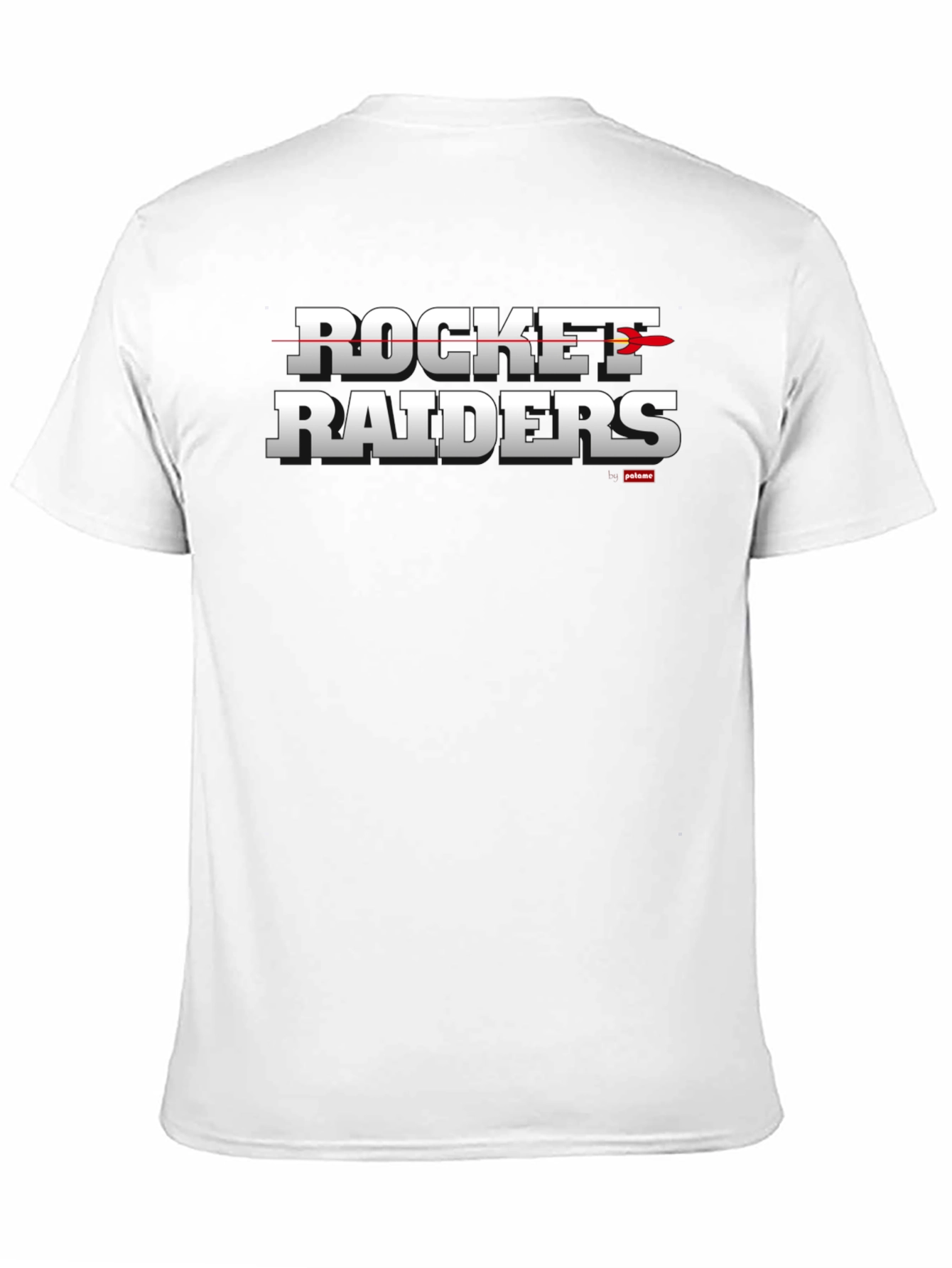 Rocket Raiders Black Cotton Graphic T-Shirt - 11