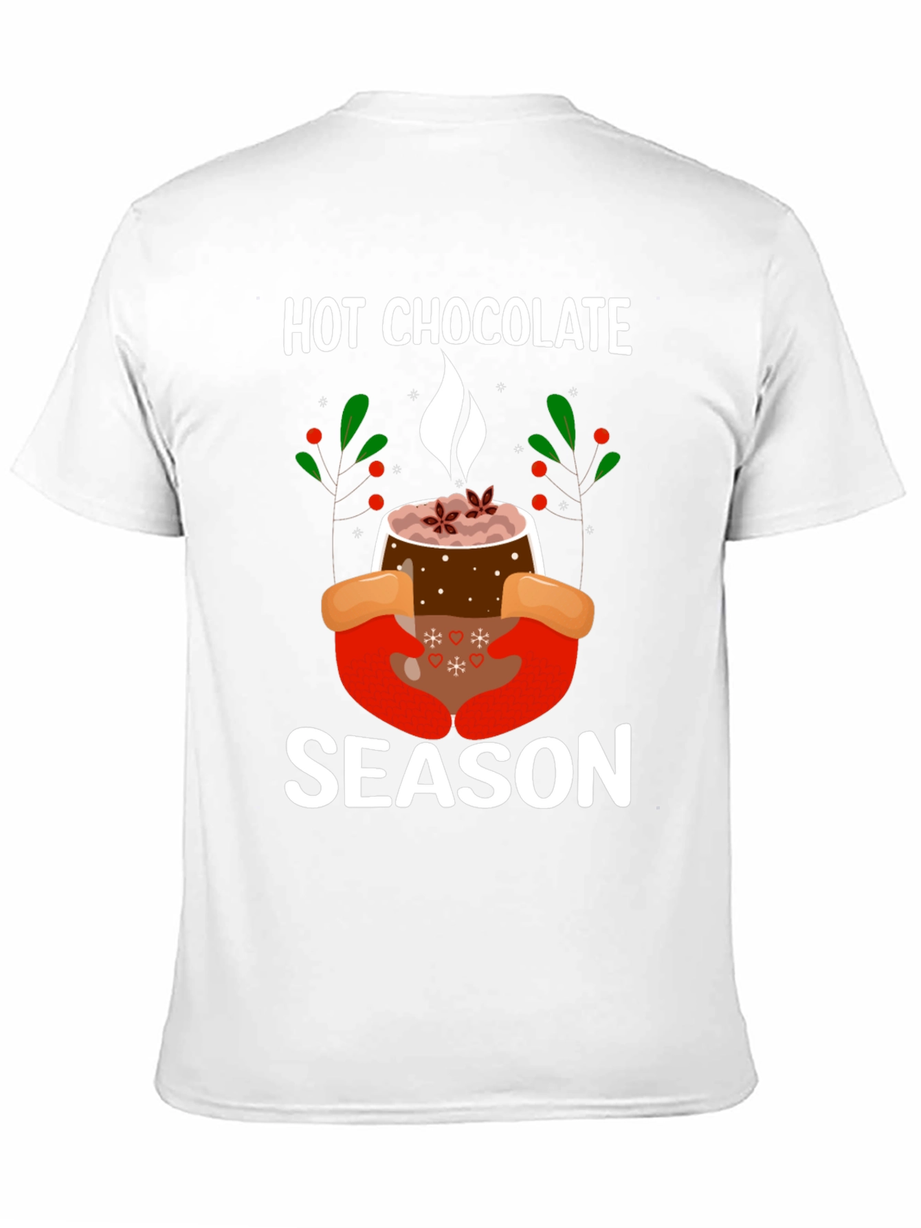 Black Hot Chocolate Season T-Shirt view 11