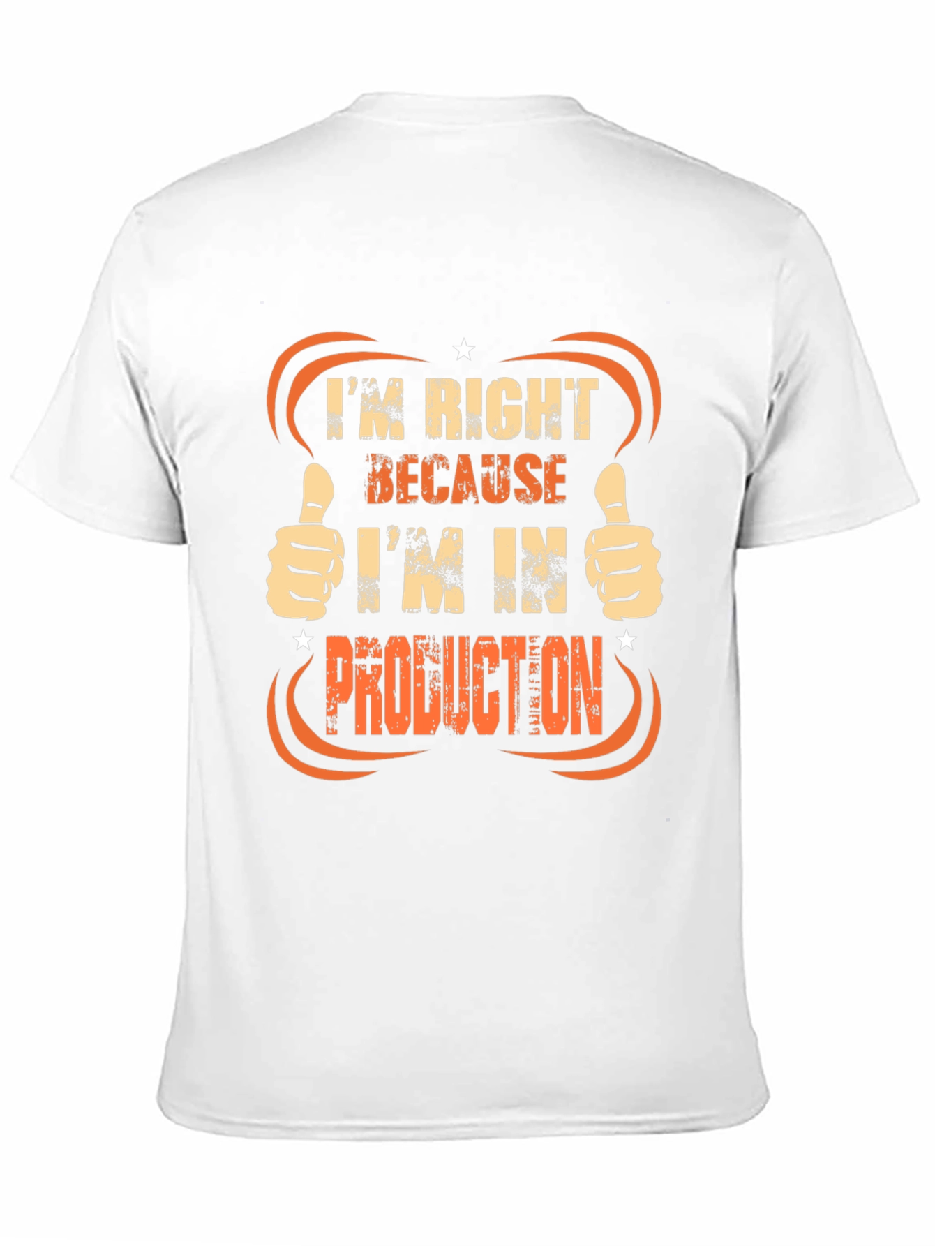 Black Production T-Shirt: Always Right! view 11