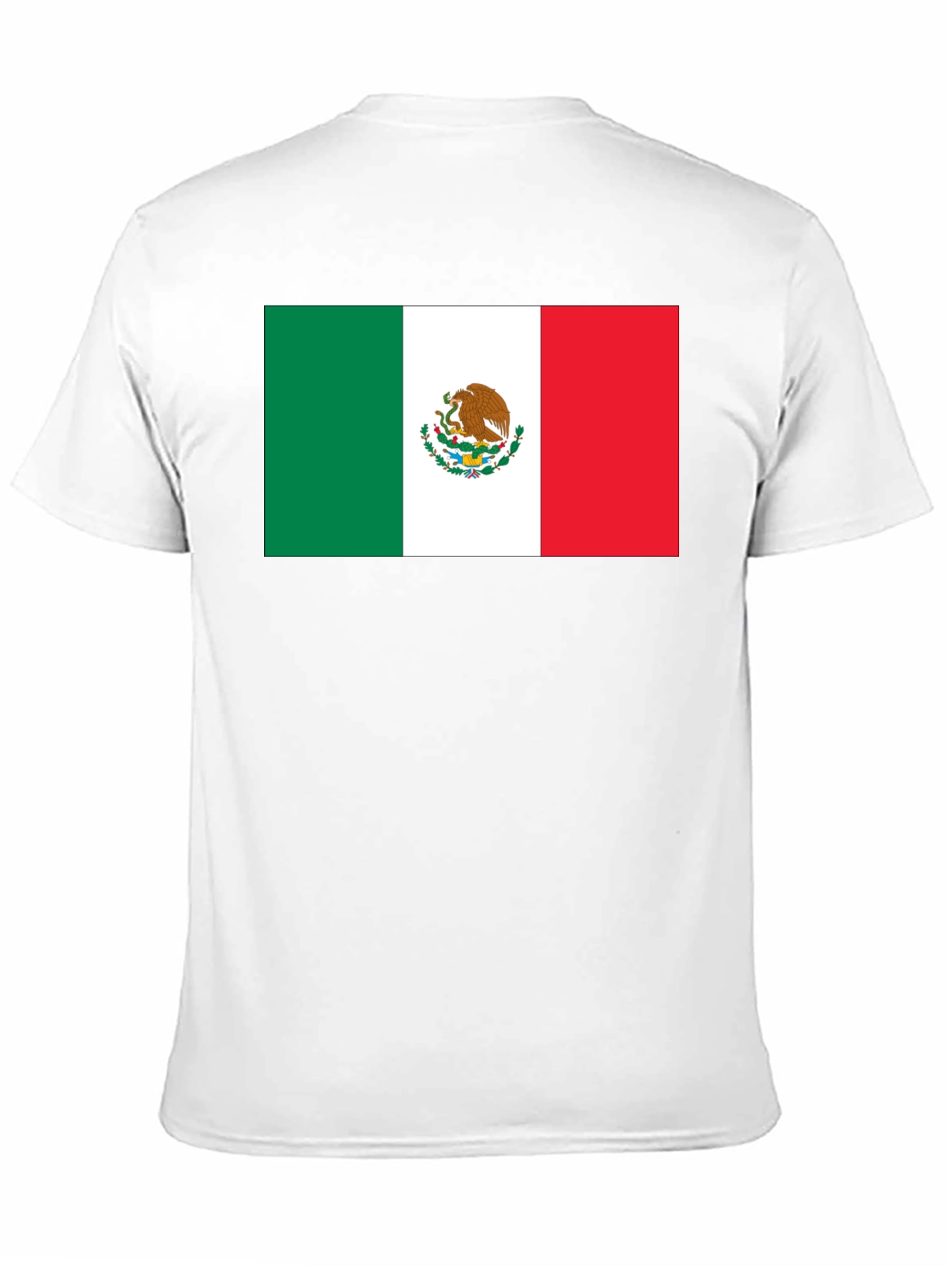 Black Mexico Flag T-Shirt - Black view 11