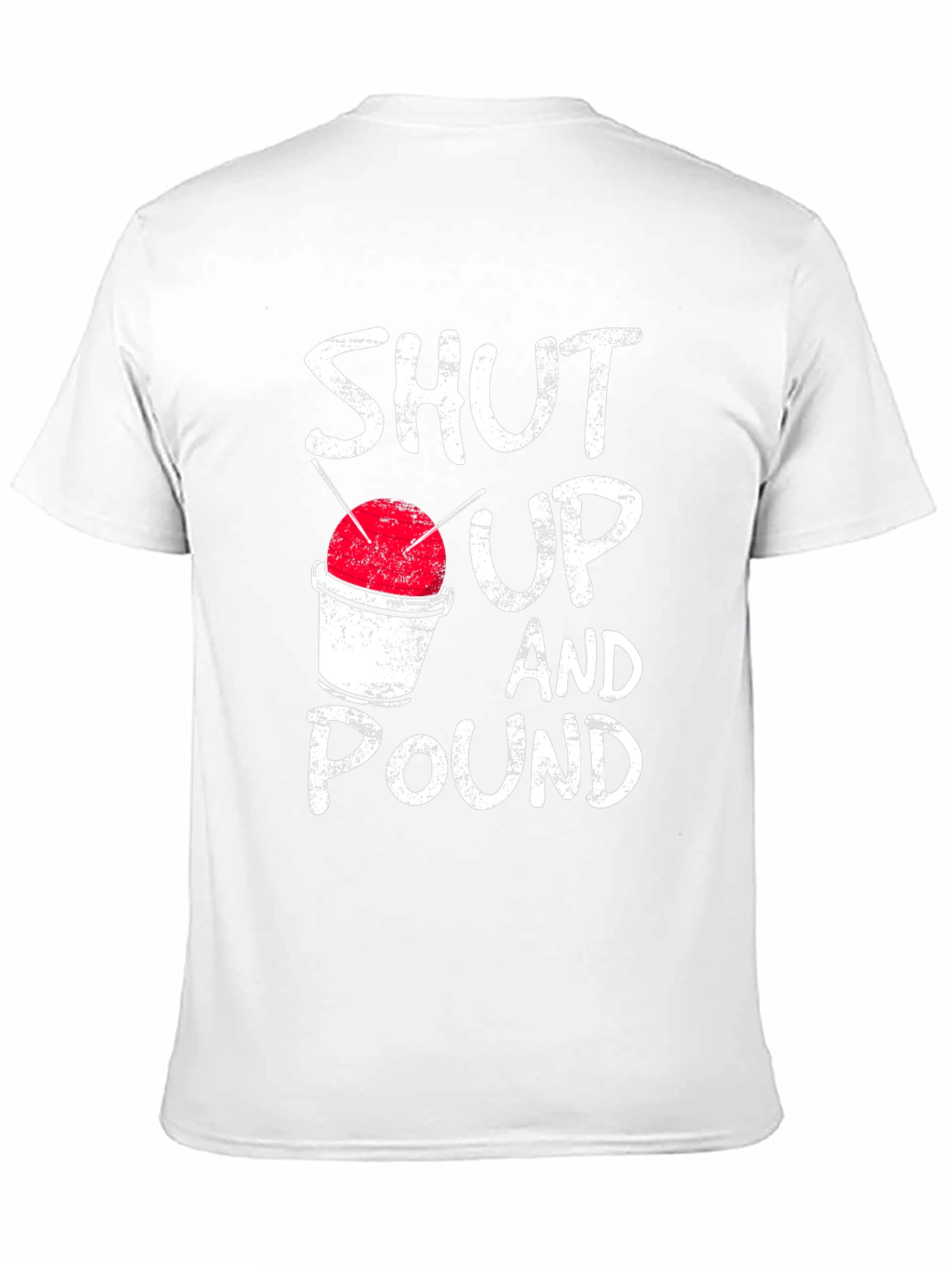 Black Shut Up And Pound Tee view 11