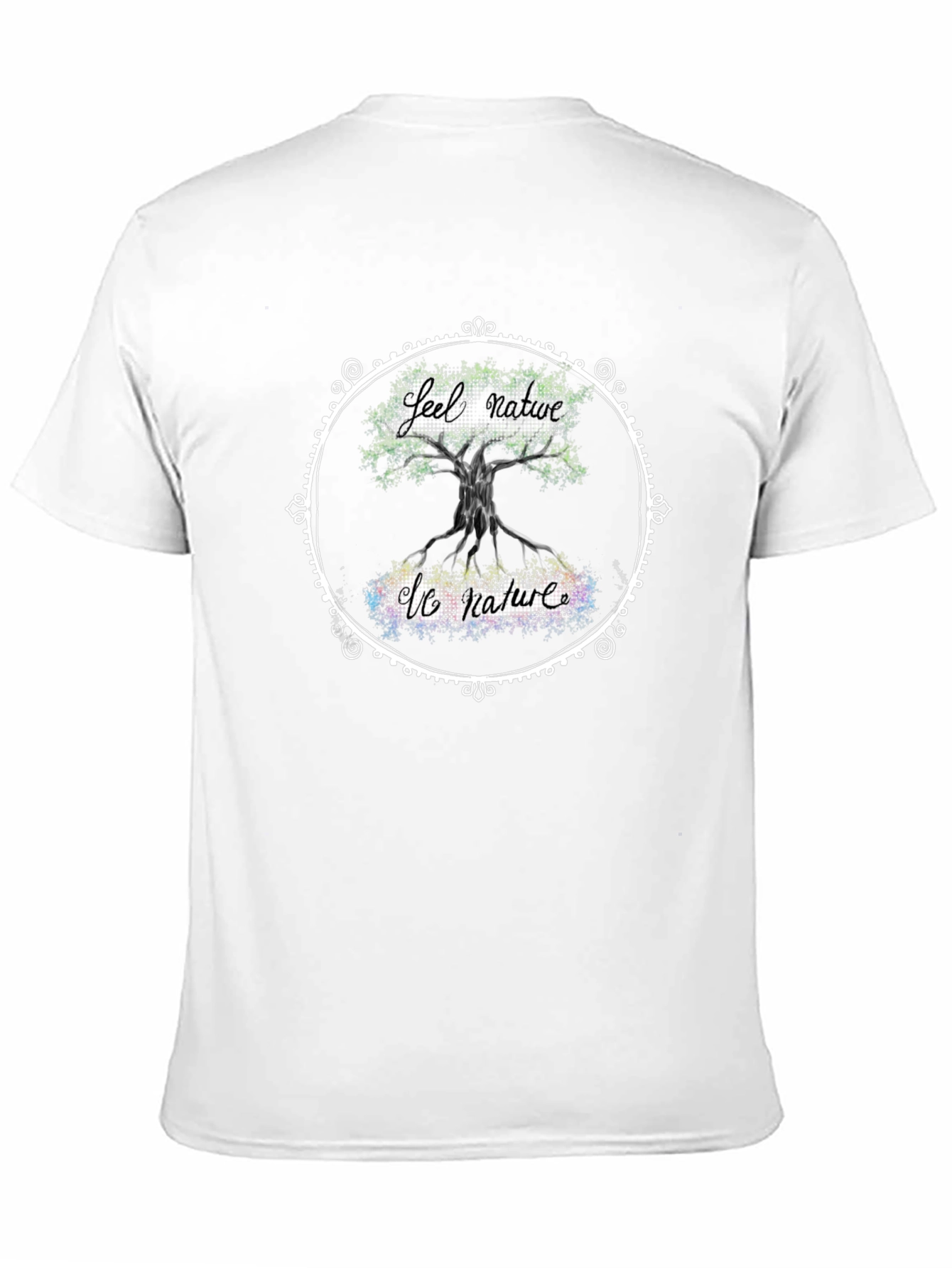 Black Feel Native T-Shirt - Nature Inspired Graphic Tee view 11