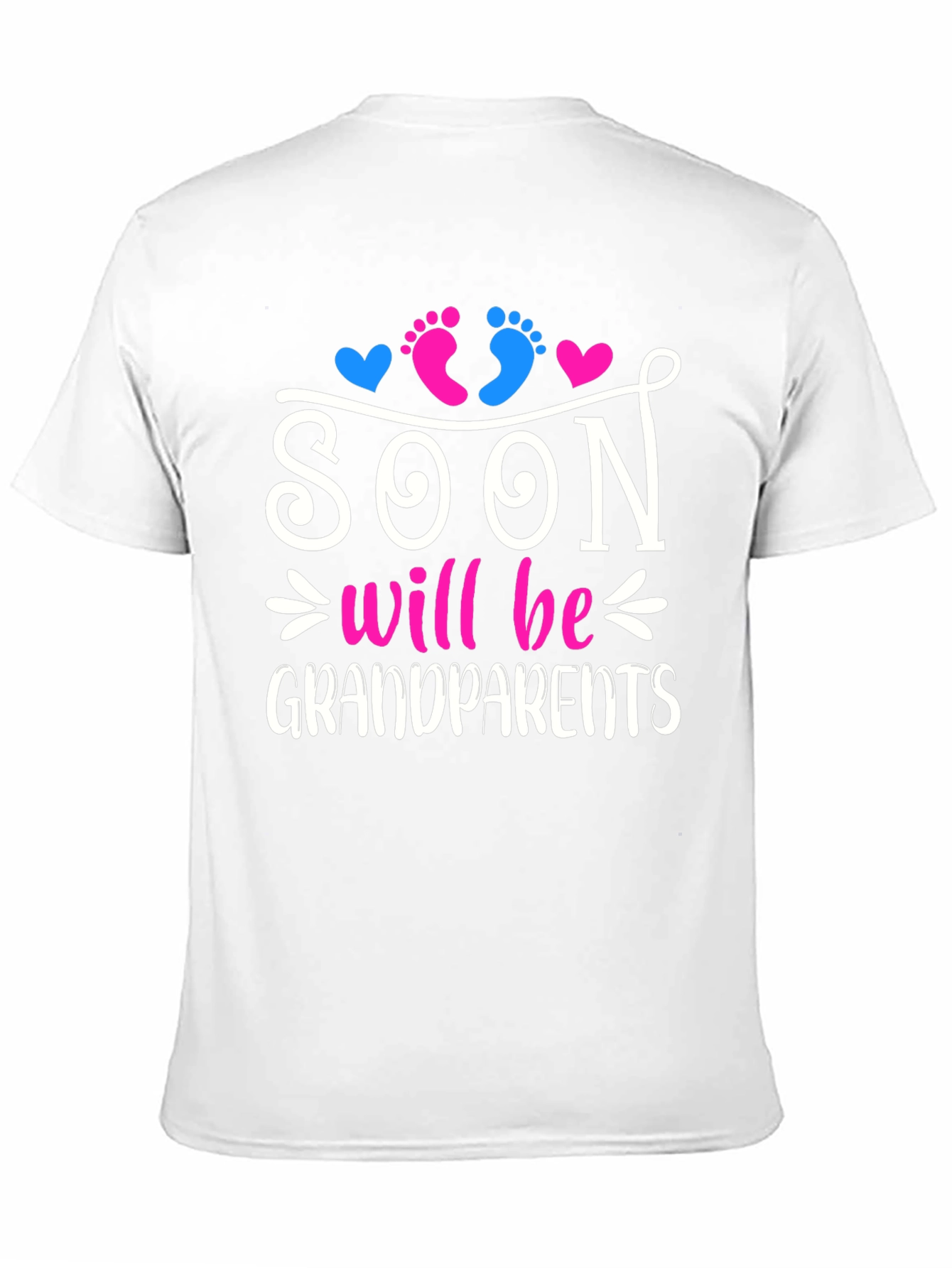 Black Soon to be Grandparents Unisex Tee view 11