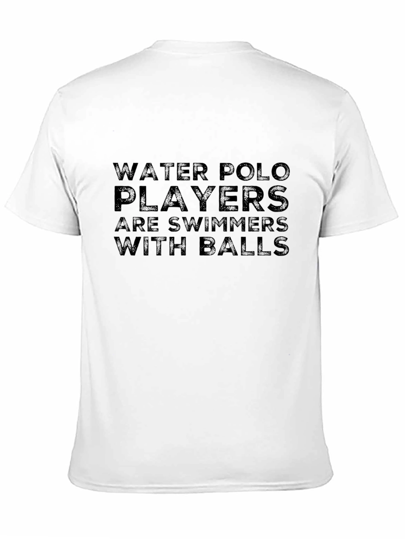 Black Water Polo Players Graphic Tee view 11