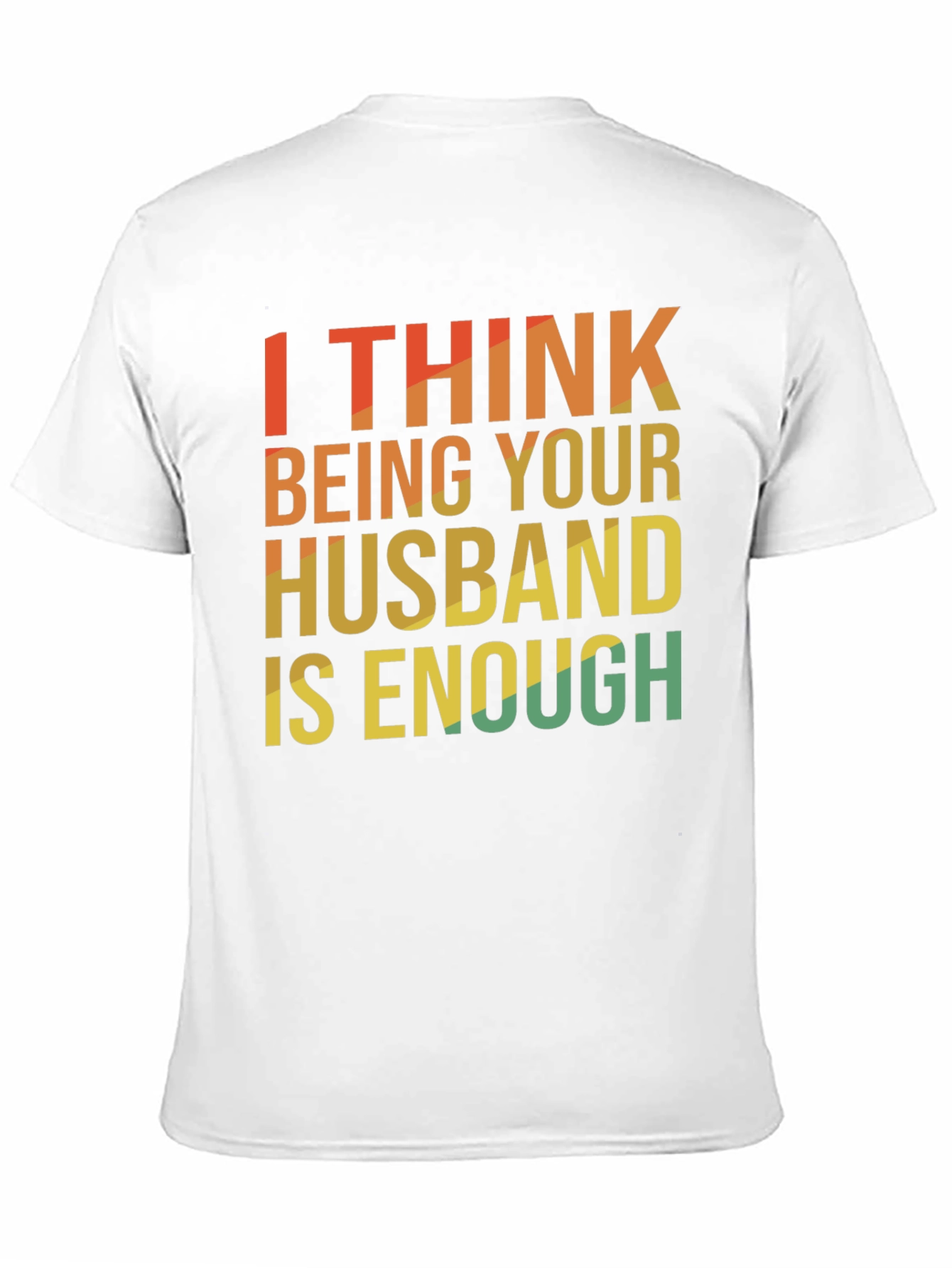 Black Husband Enough Graphic Tee - Retro Style view 11