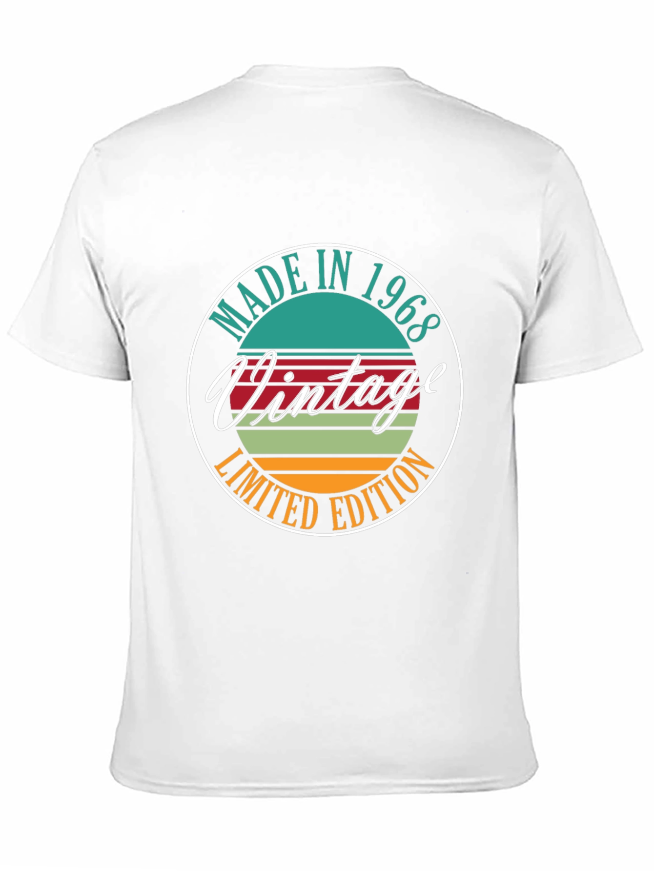 Black Vintage 1968 Limited Edition T-Shirt view 11