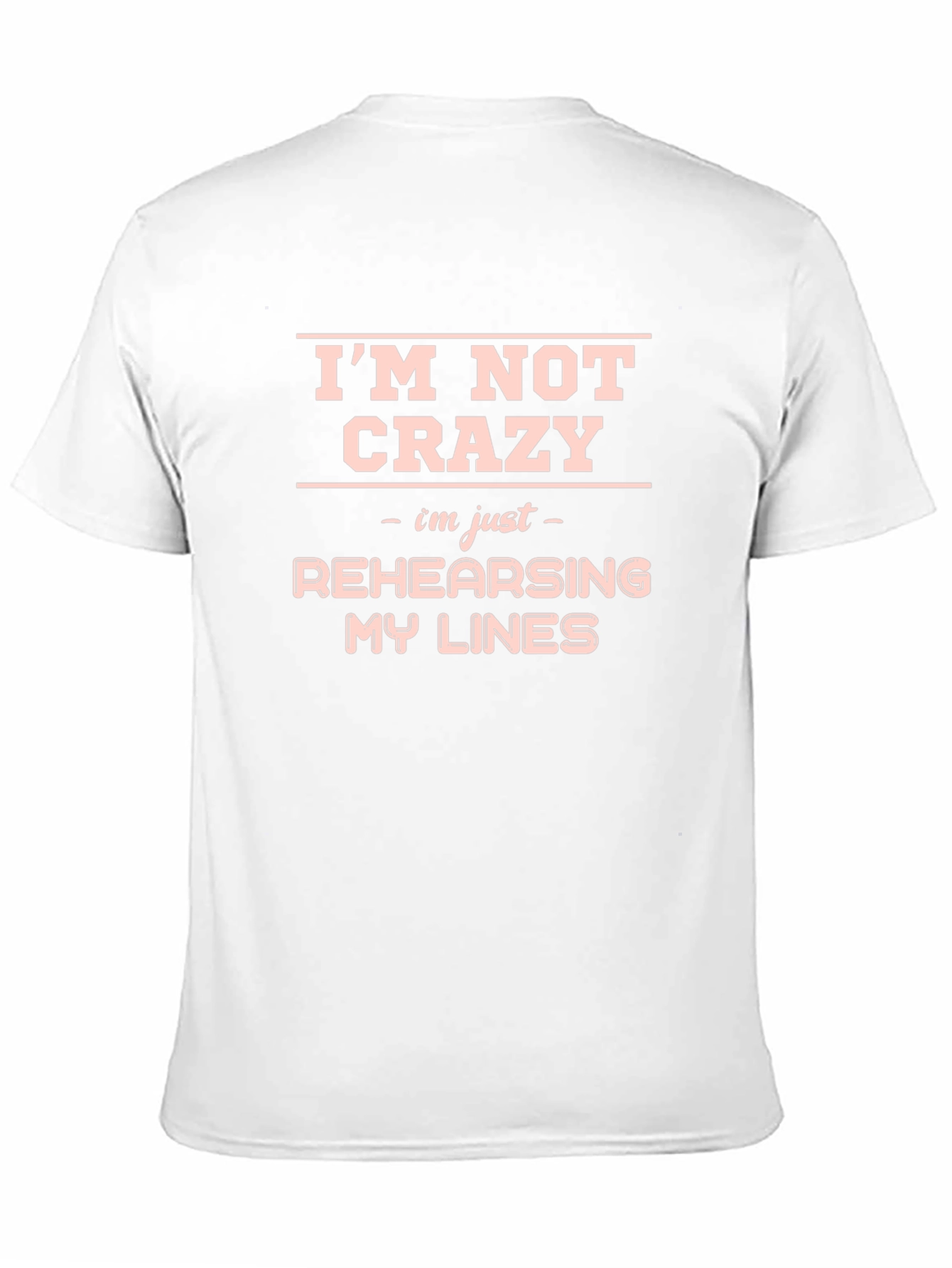 Black Funny "I'm Not Crazy" T-Shirt view 11