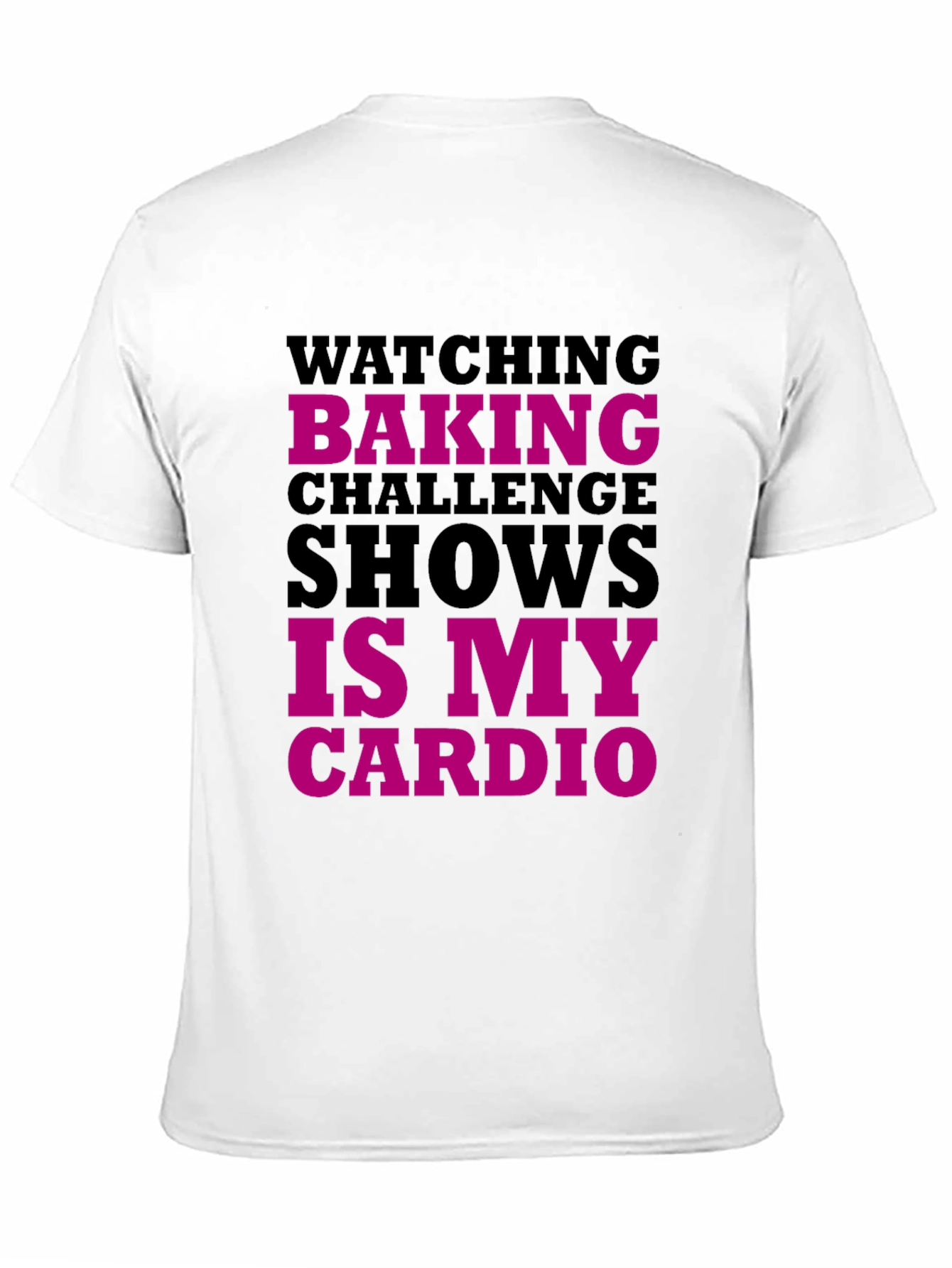 Black Baking Challenge Cardio Graphic Tee view 11
