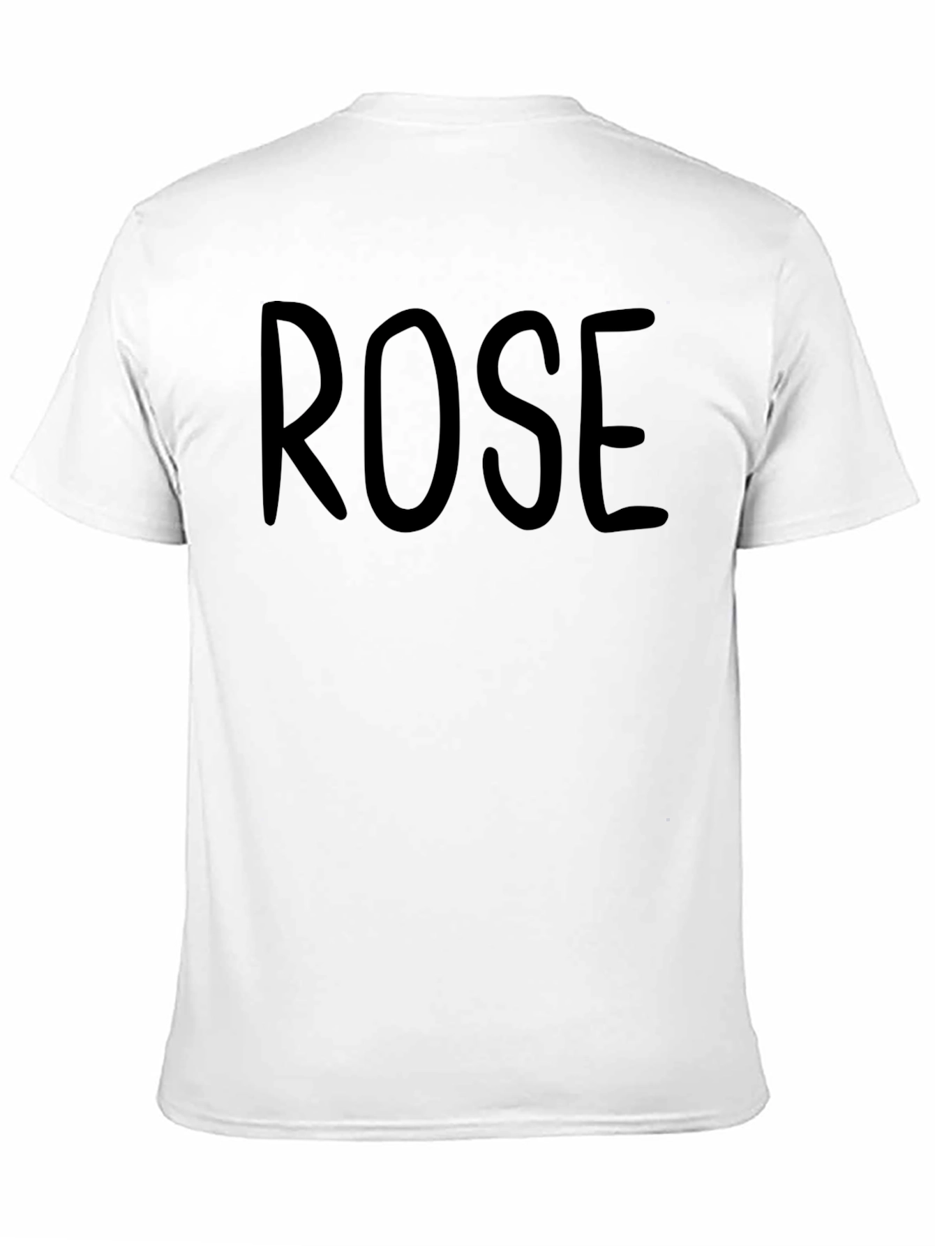 Black ROSE Graphic Tee - Bold Statement T-Shirt view 11