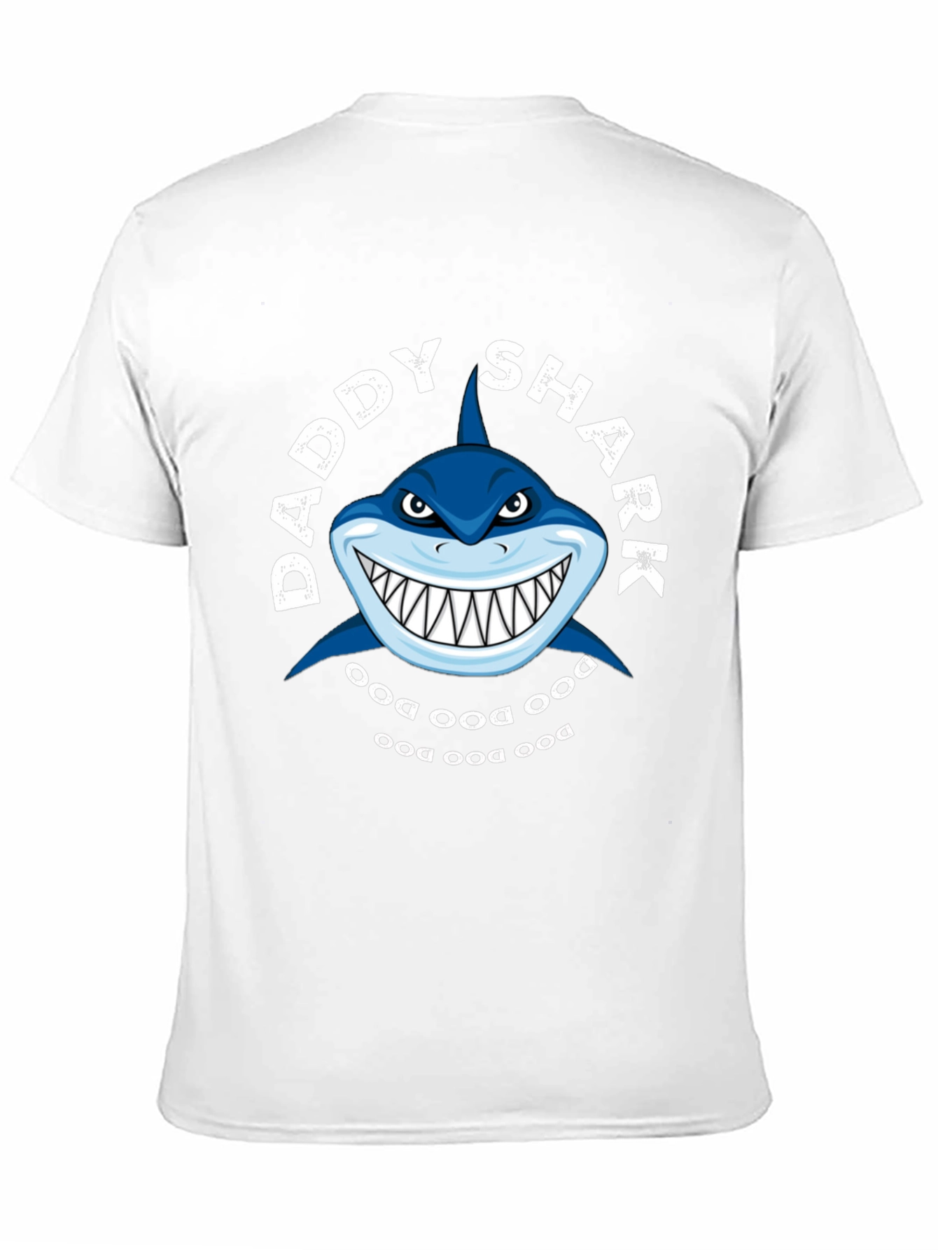 Black Daddy Shark Graphic T-Shirt view 11