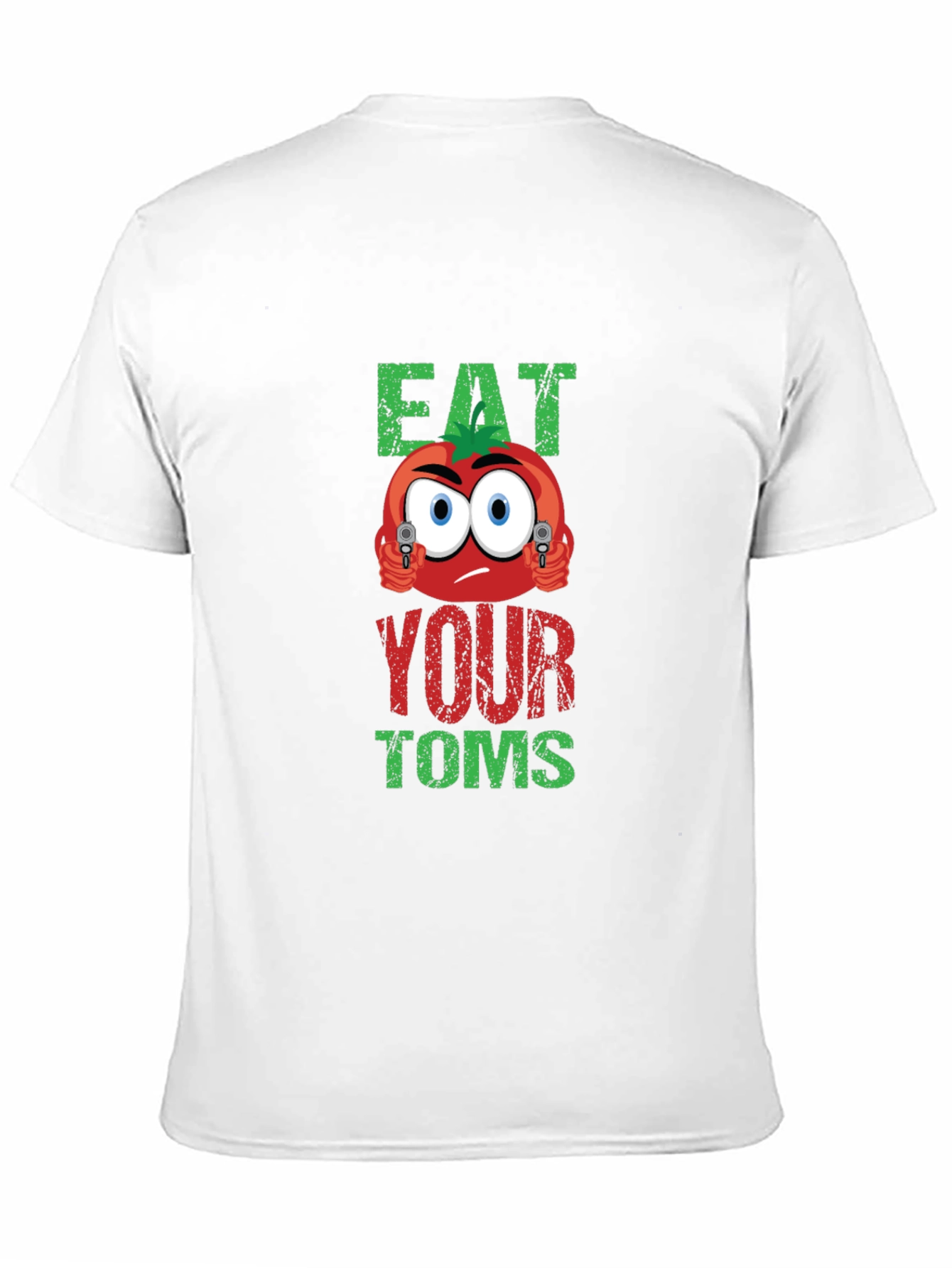 Black Eat Your Toms T-Shirt view 11