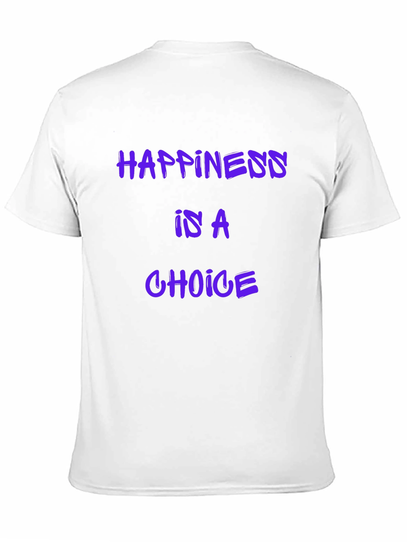 Black Happiness is a Choice Graphic T-Shirt view 11