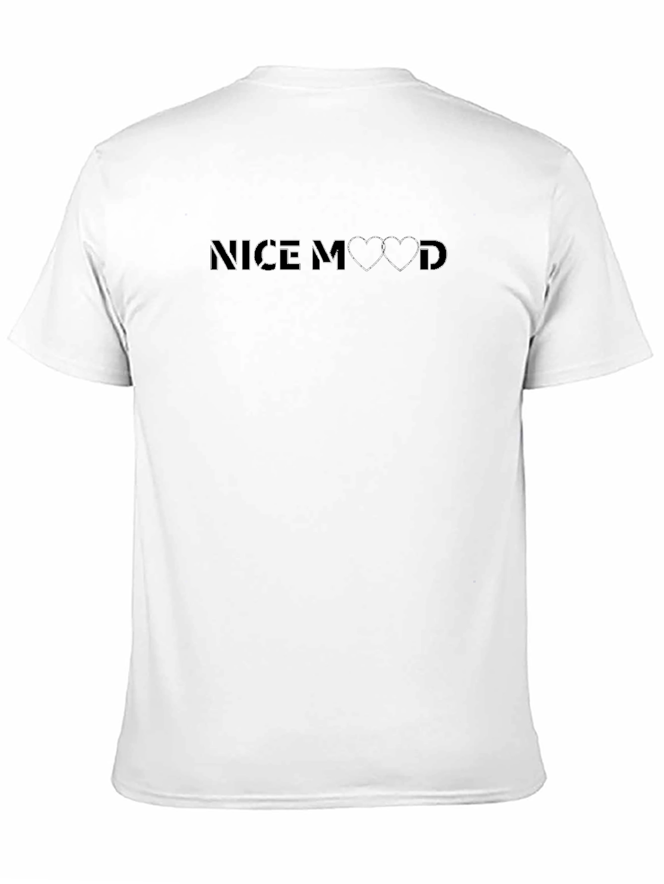 Black Nice Mood Black Graphic Tee view 11
