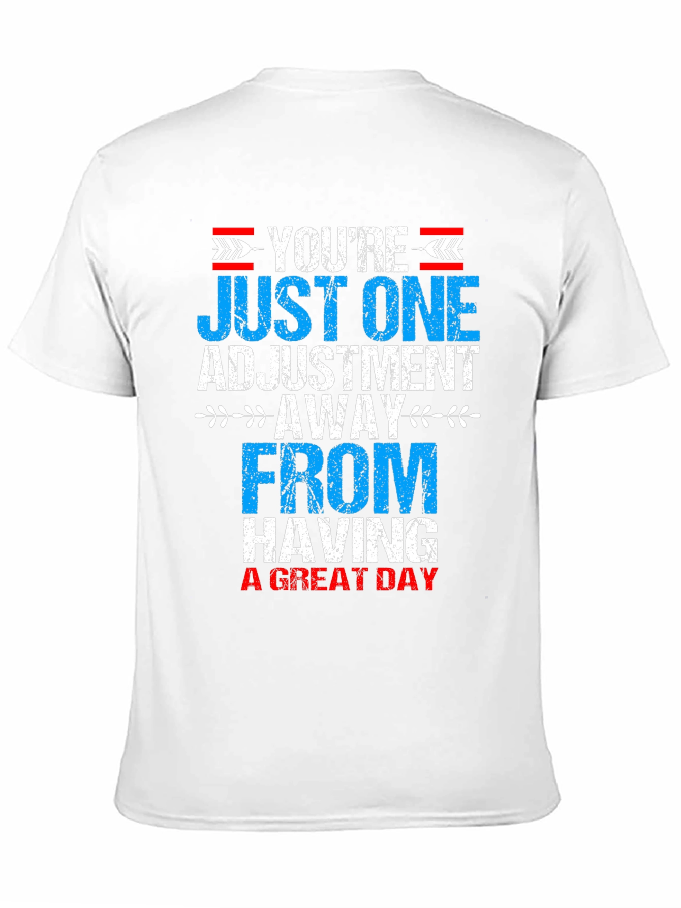 Black Chiropractor Adjustment T-Shirt - Great Day view 11