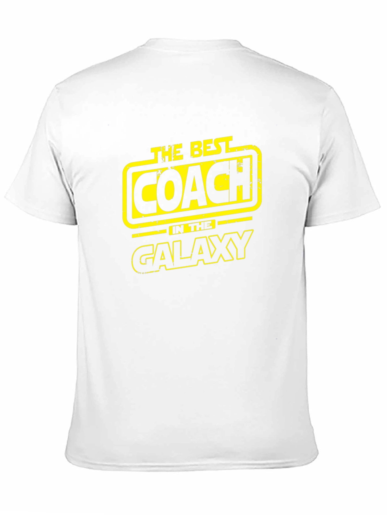 Black Best Coach in the Galaxy T-Shirt view 11