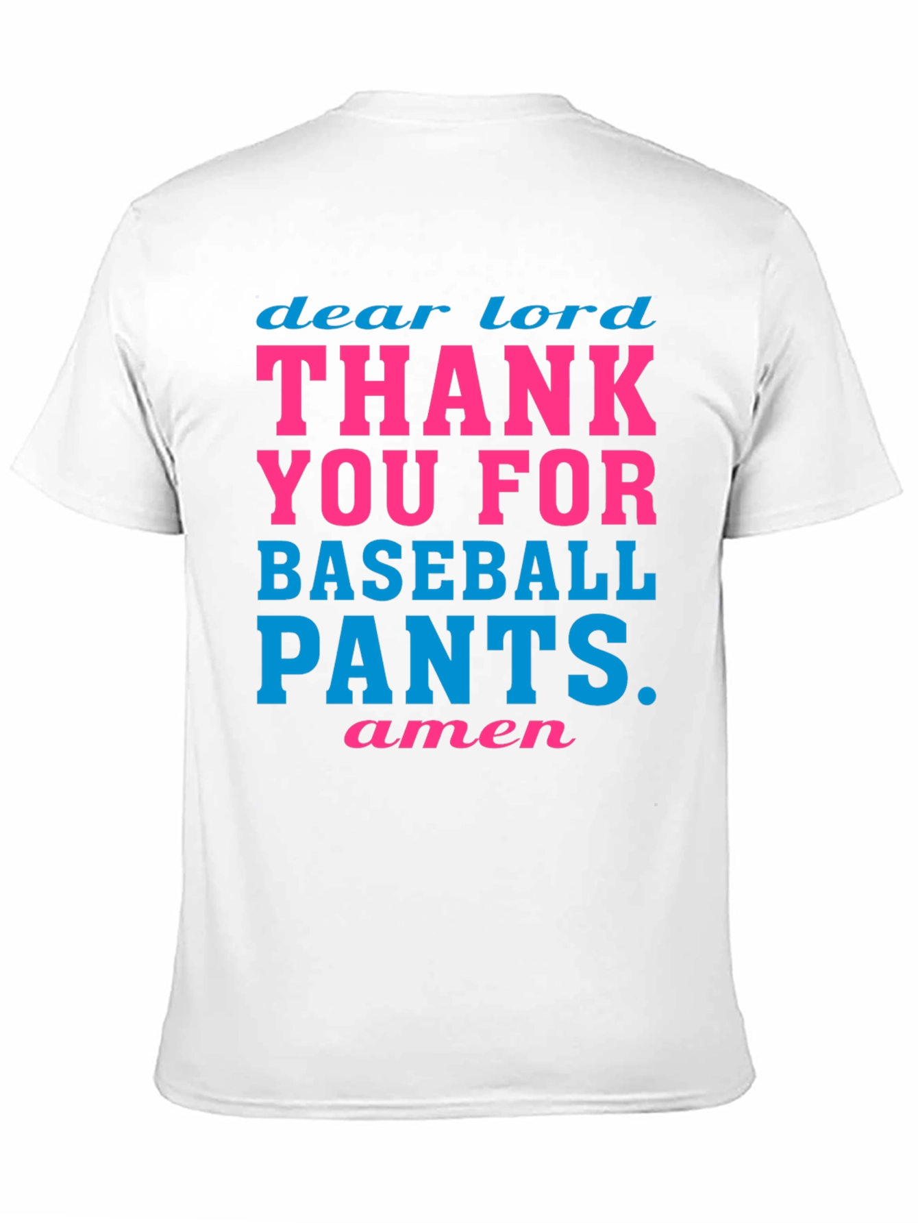 Black Dear Lord Baseball Pants Graphic Tee view 11