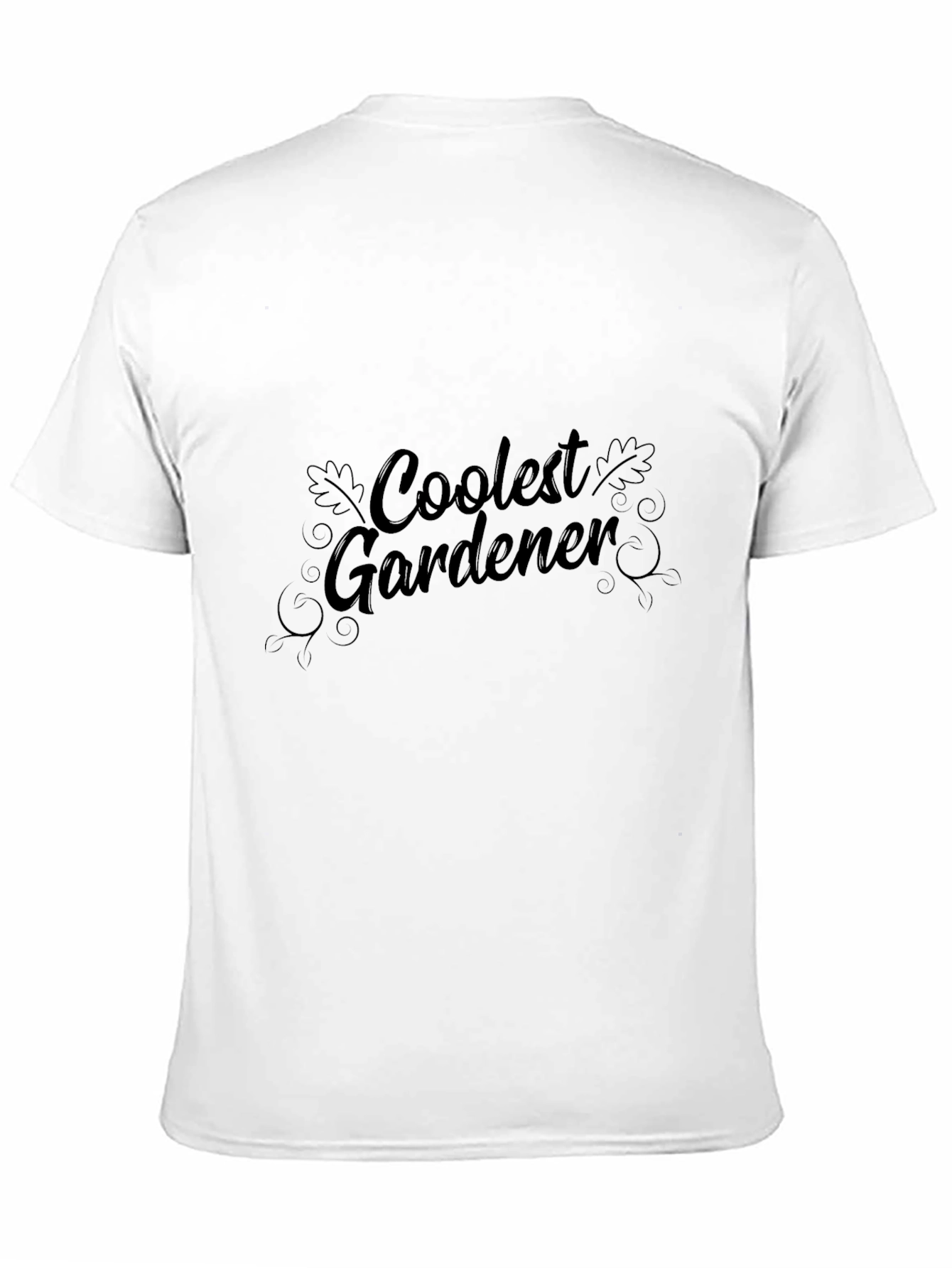 Black Coolest Gardener Black T-Shirt - Gardening Apparel view 11