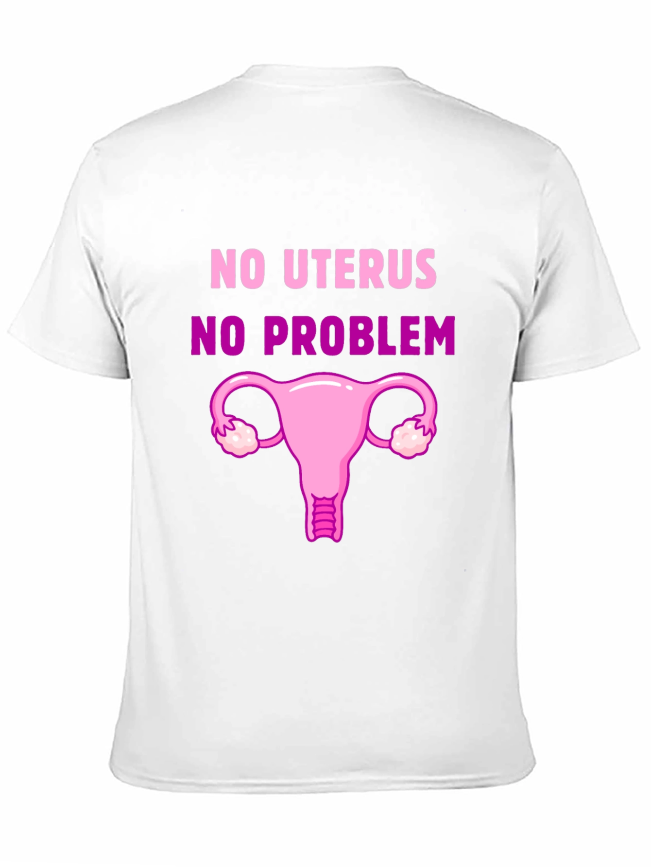 Black No Uterus, No Problem Graphic Tee view 11