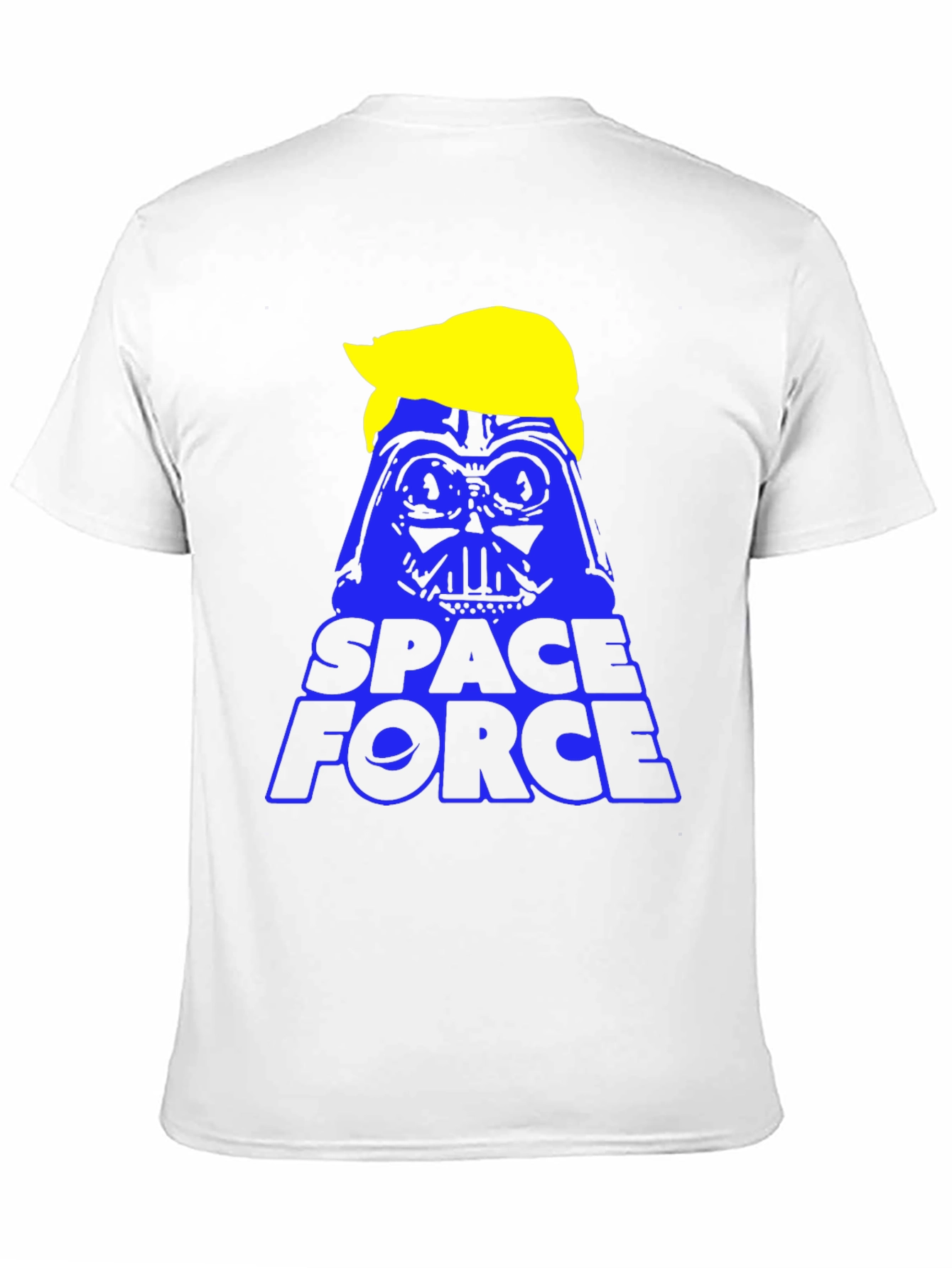 Black Space Force Darth Vader Trump T-Shirt view 11