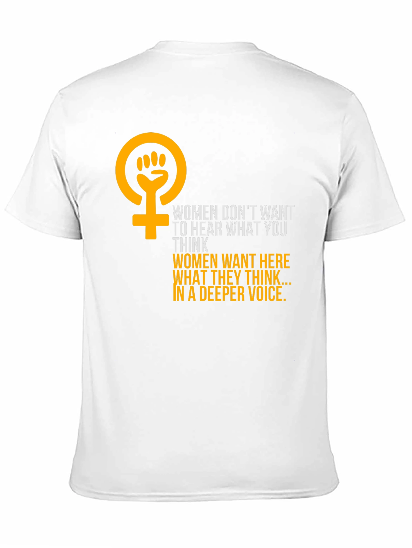 Black Feminist Empowerment Graphic Tee - Hear Women's Voices view 11