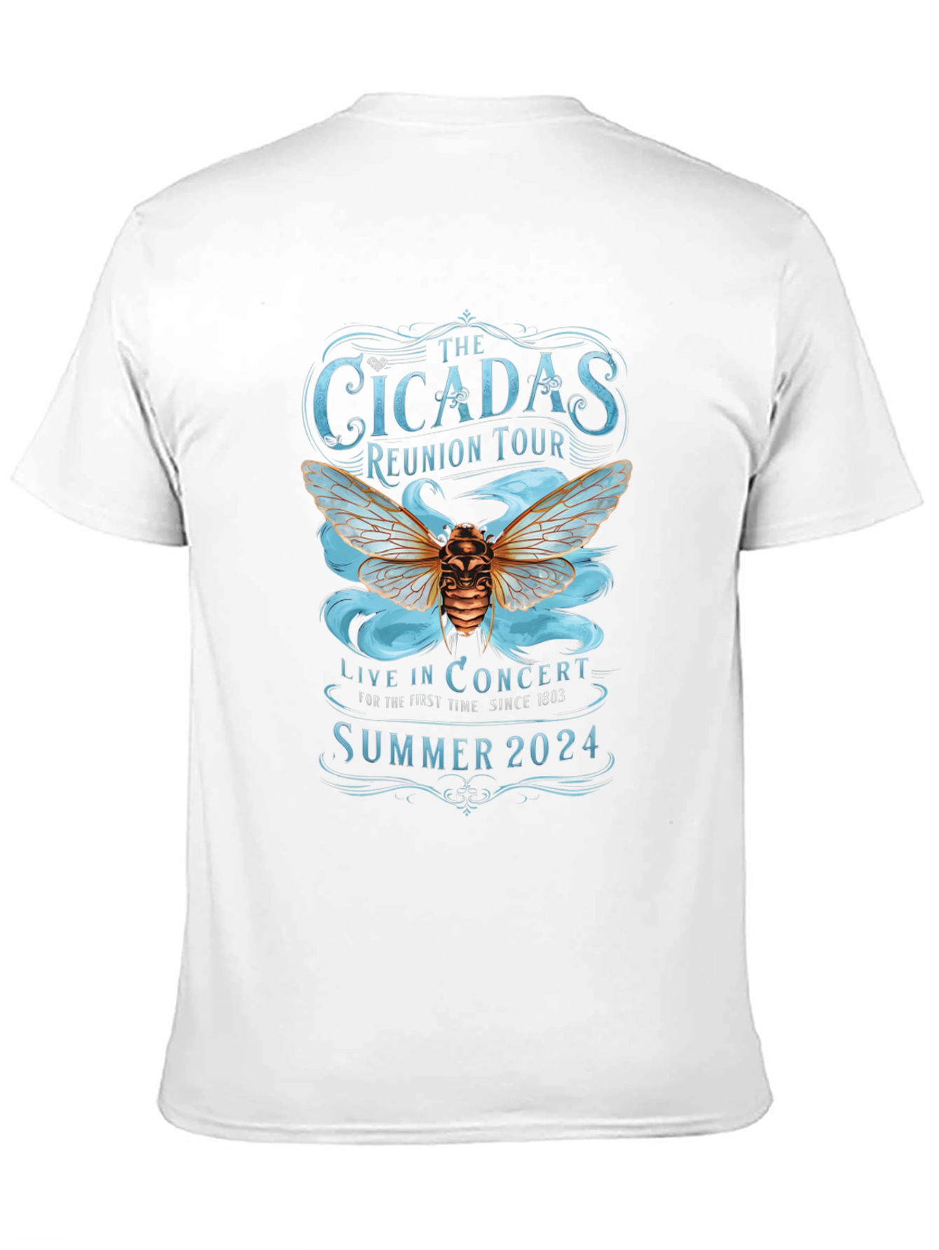 Cicadas Reunion Tour 2024 T-Shirt - 11