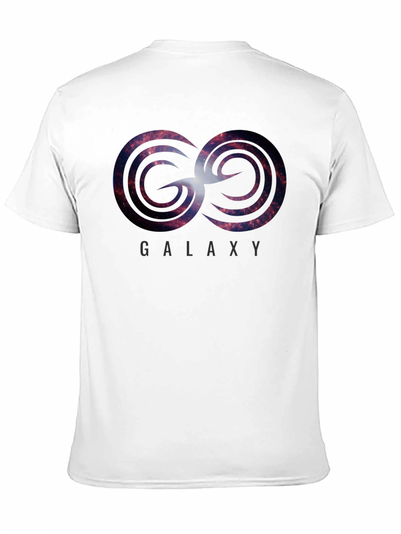 Black Galaxy Graphic Tee - Cosmic Design T-Shirt view 11