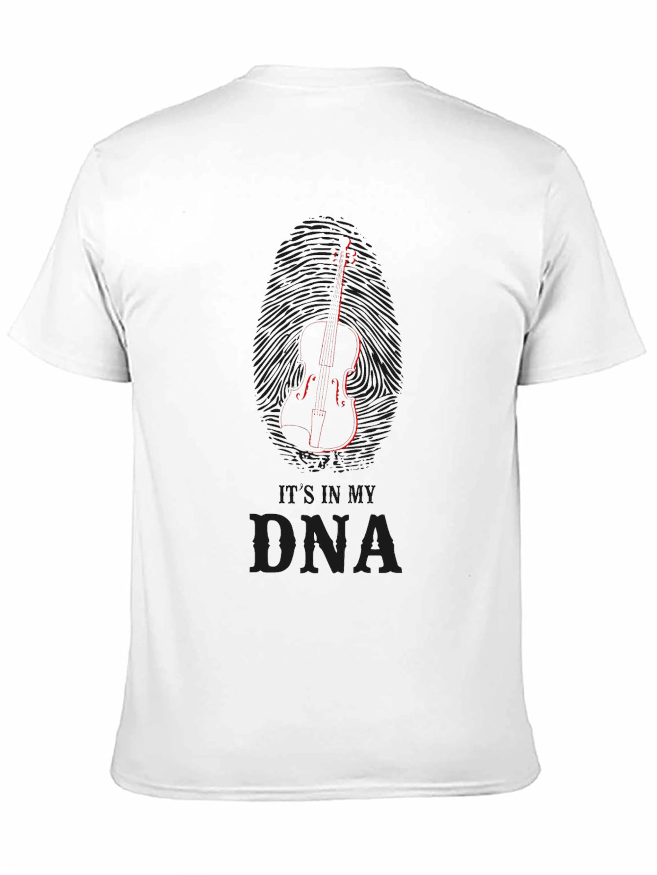 Black Violin DNA Graphic Tee - Musician T-Shirt view 11