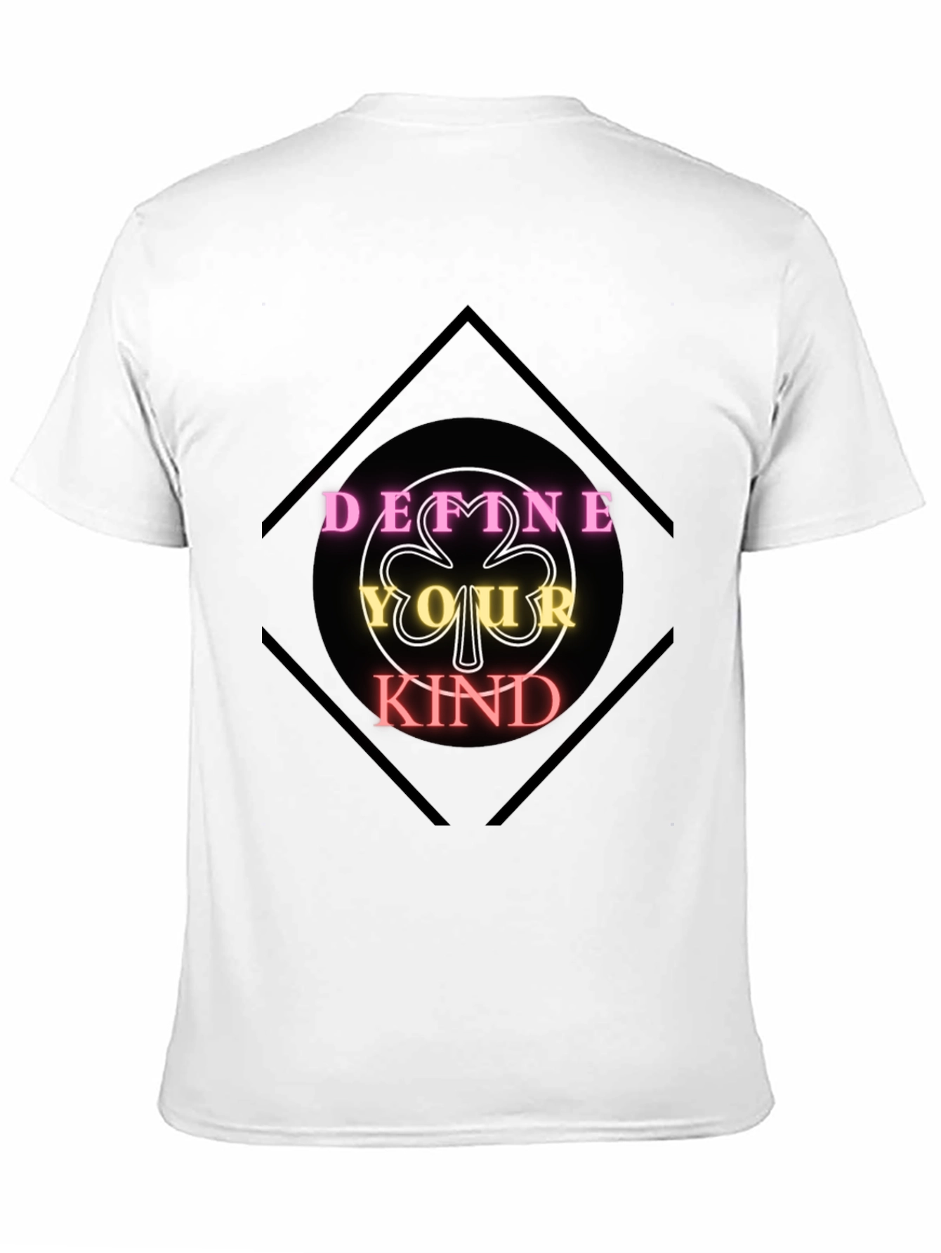 Black Define Your Kind Graphic Tee - Black Cotton Shirt view 11