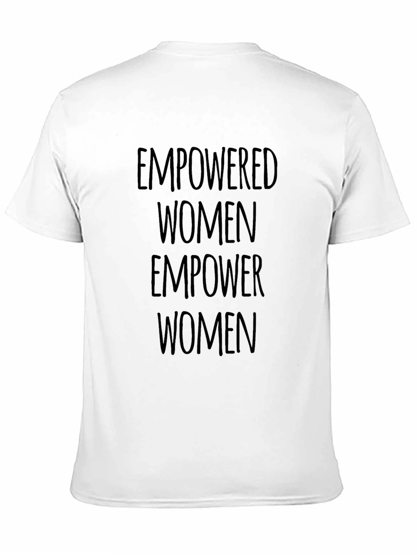Black Empowered Women Graphic Tee - Black T-Shirt view 11