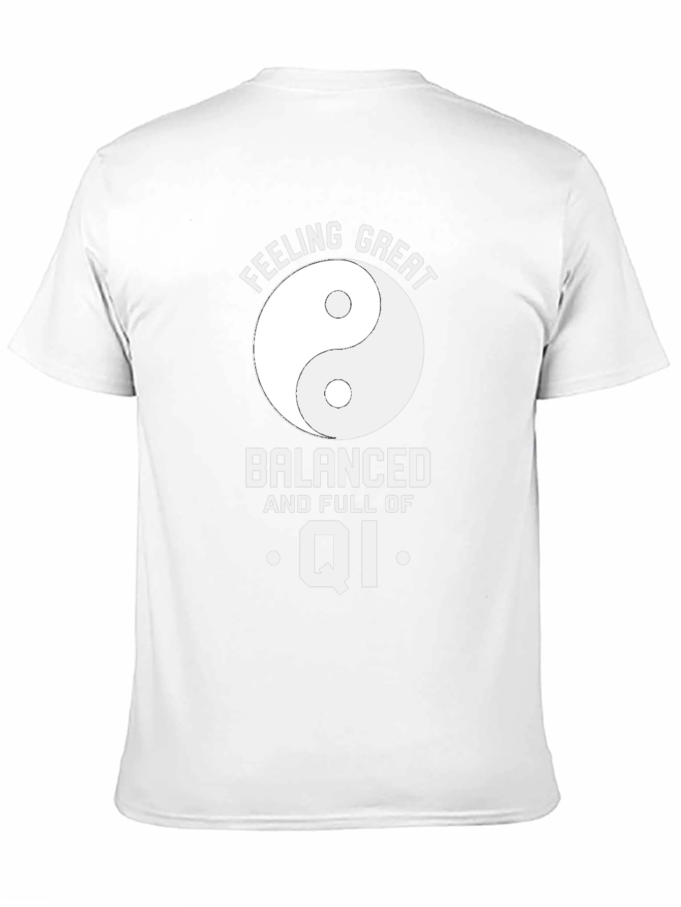 Feeling Great Balanced Qi Yin Yang T-Shirt - 11