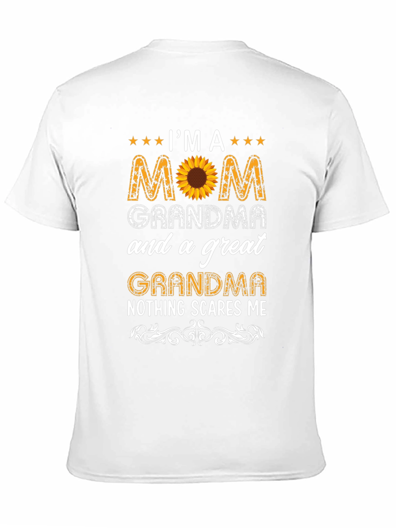 Black I'm A Mom Grandma Great Grandma T-Shirt view 11