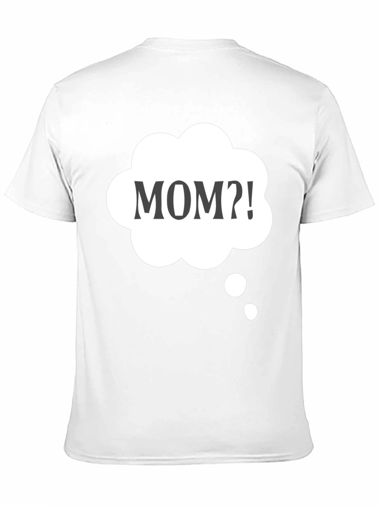 Black Mom?! Black Cotton T-Shirt - Thought Bubble Graphic Tee view 11