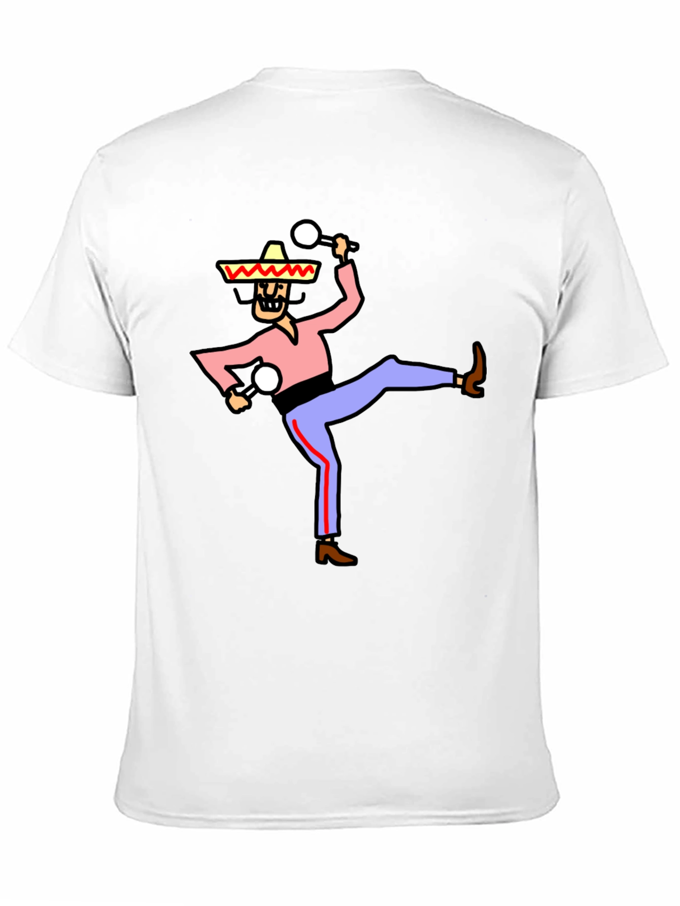 Black Dancing Mariachi Graphic T-Shirt view 11