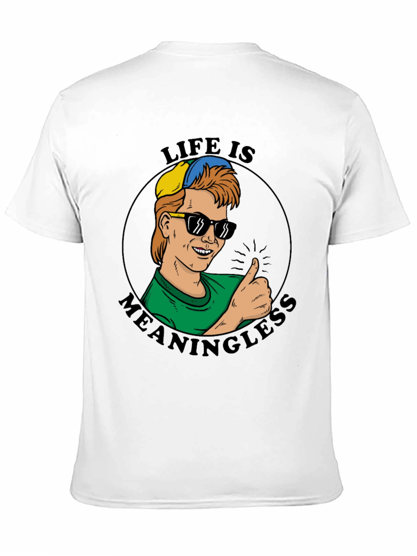 Black Life Is Meaningless T-Shirt view 11