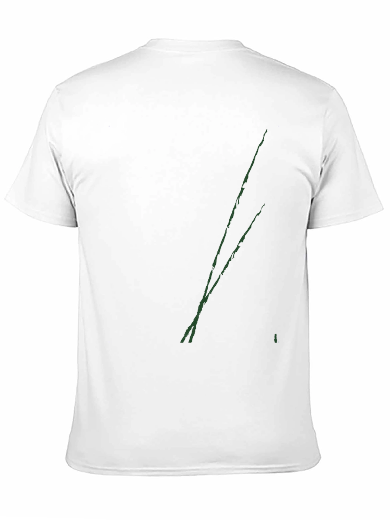 Black Men's Black Graphic Tee - Abstract Design view 11