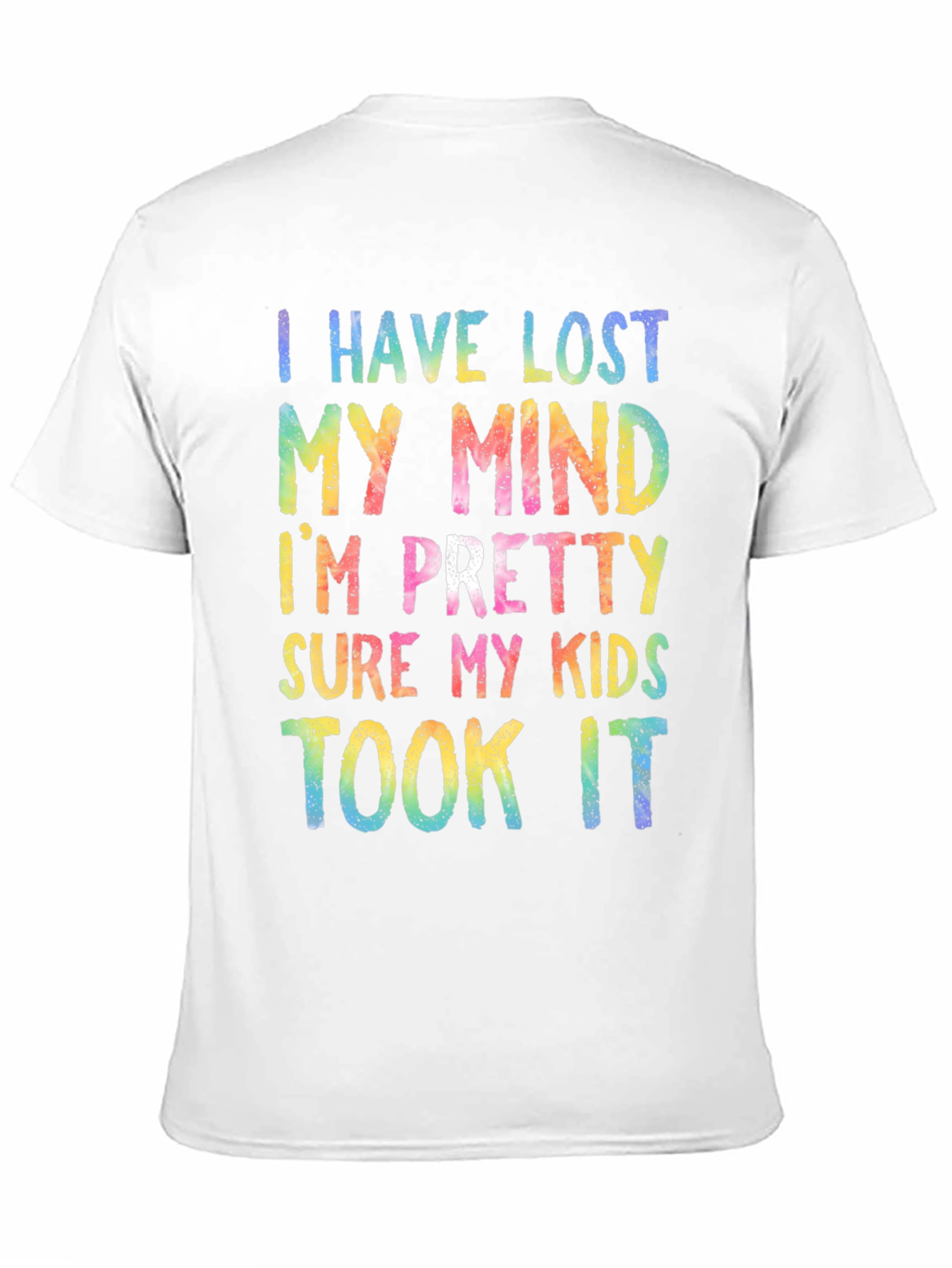 Black Lost My Mind Kids T-Shirt view 11