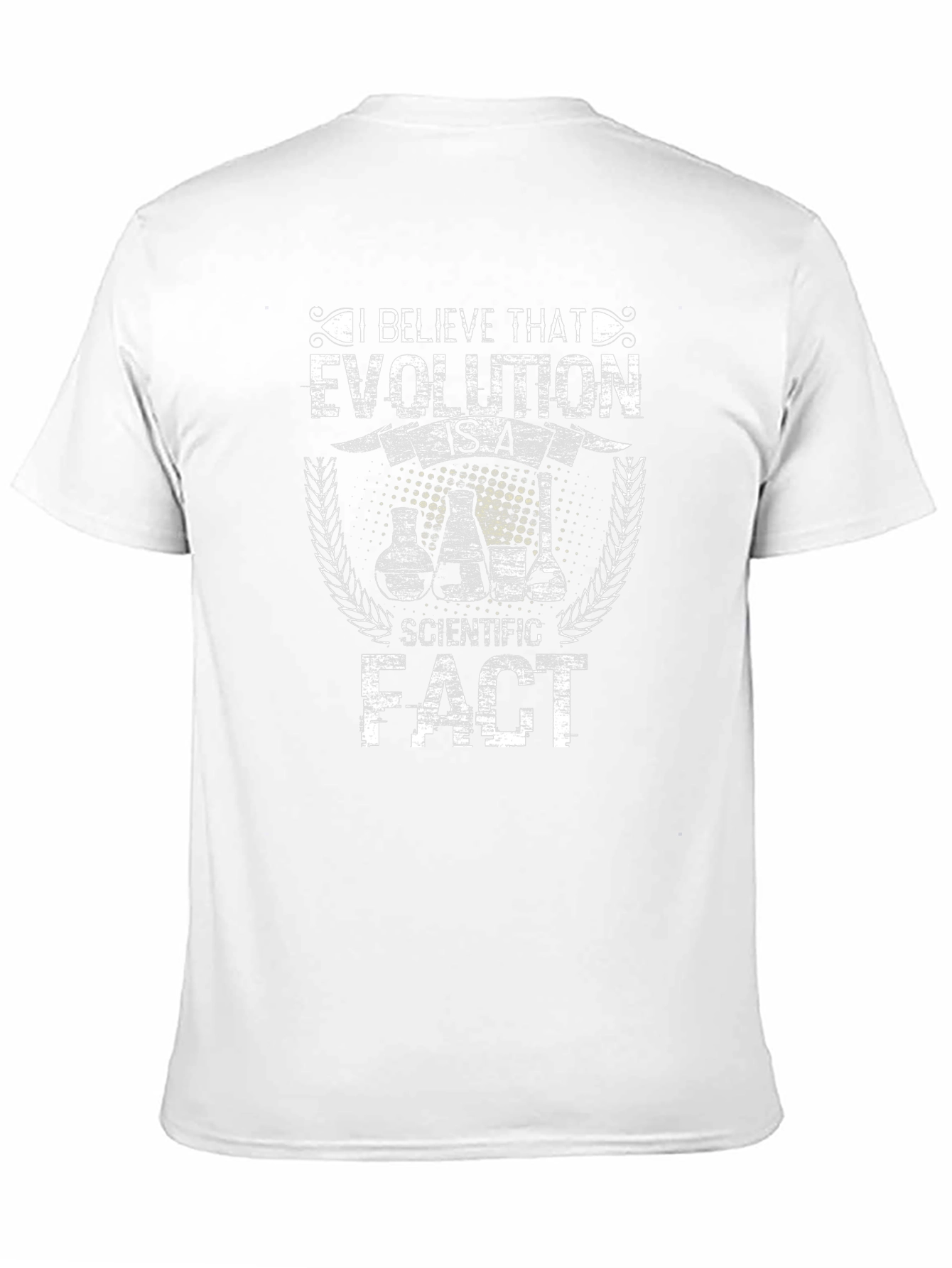 Black Evolution is a Scientific Fact Graphic T-Shirt view 11