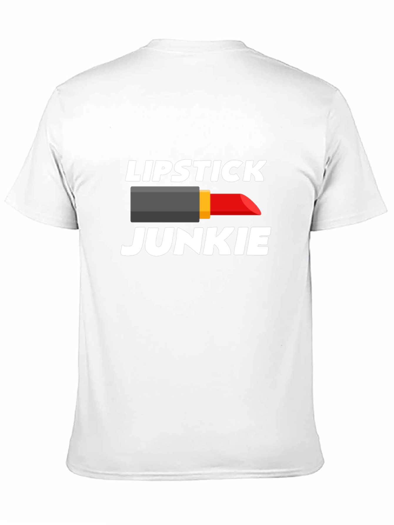 Black Lipstick Junkie Graphic T-Shirt - Unisex view 11