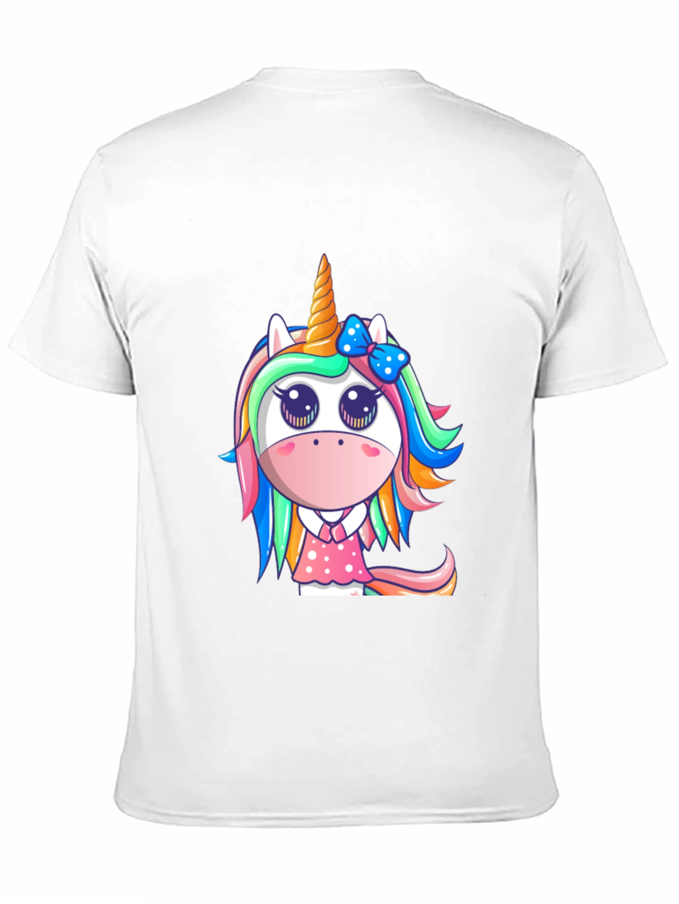 Black Unicorn Graphic T-Shirt - Cute Cartoon Design view 11
