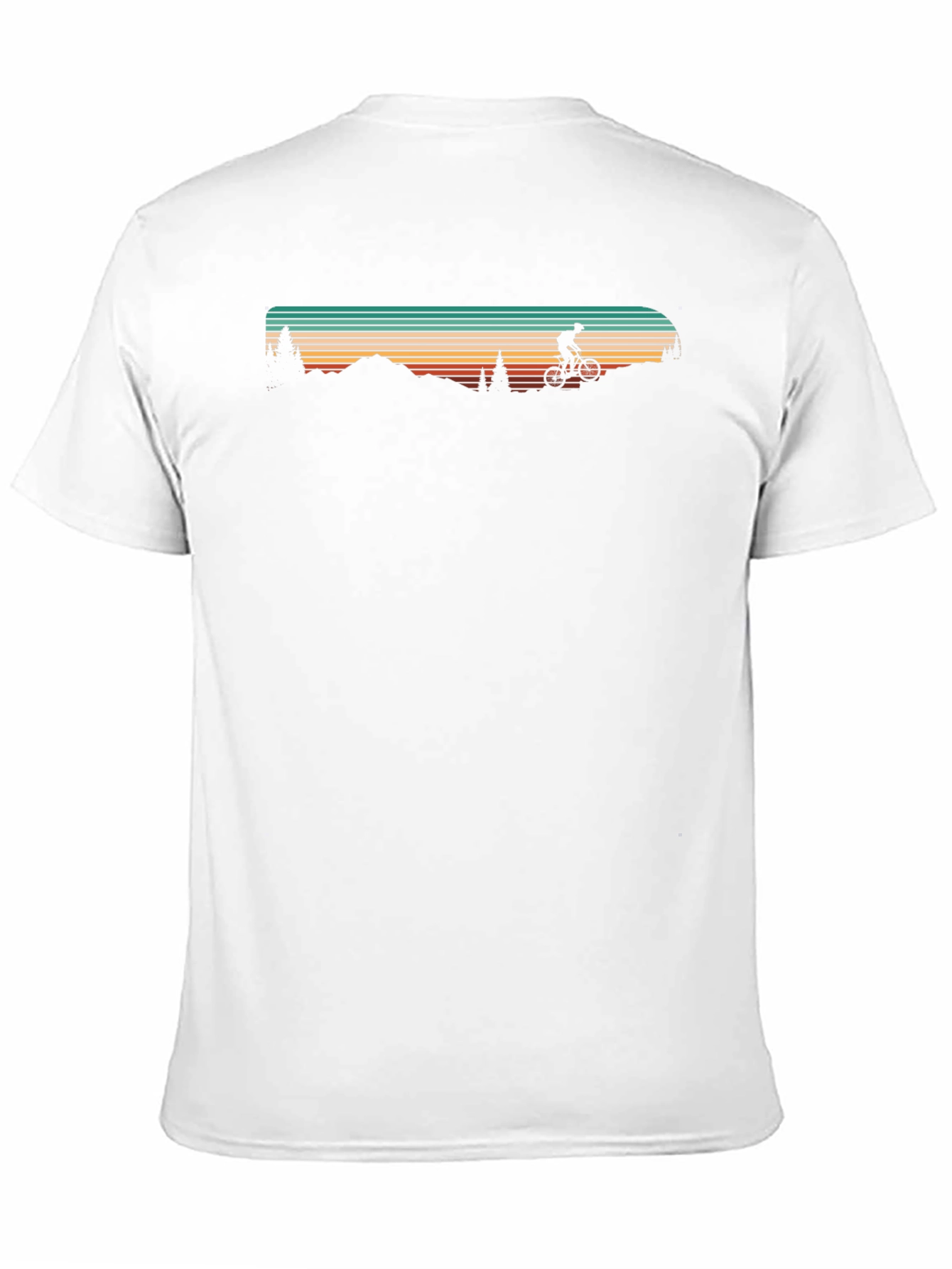 Black Mountain Biking Retro T-Shirt view 11