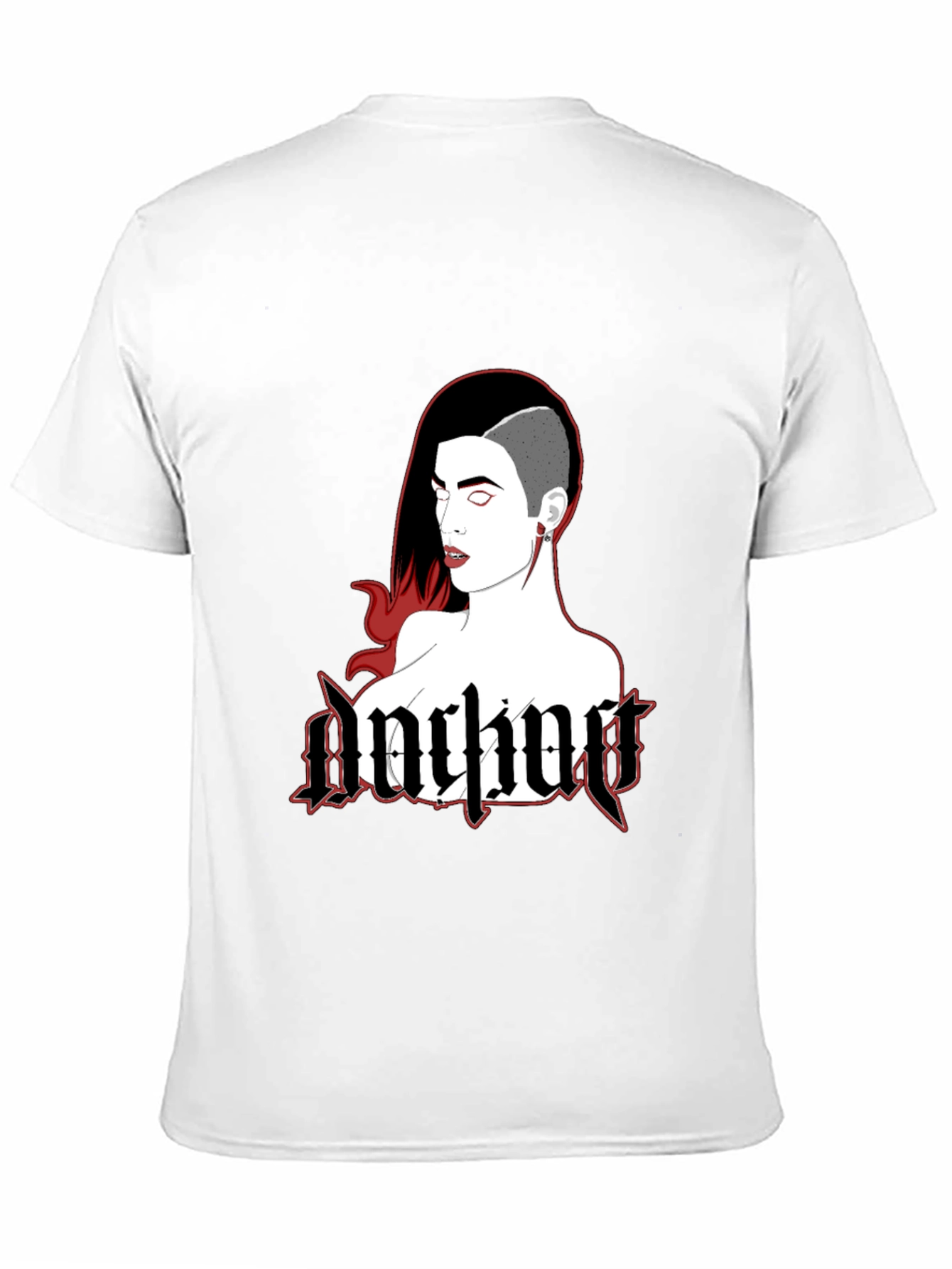 Black Anchor Woman Graphic T-Shirt view 11