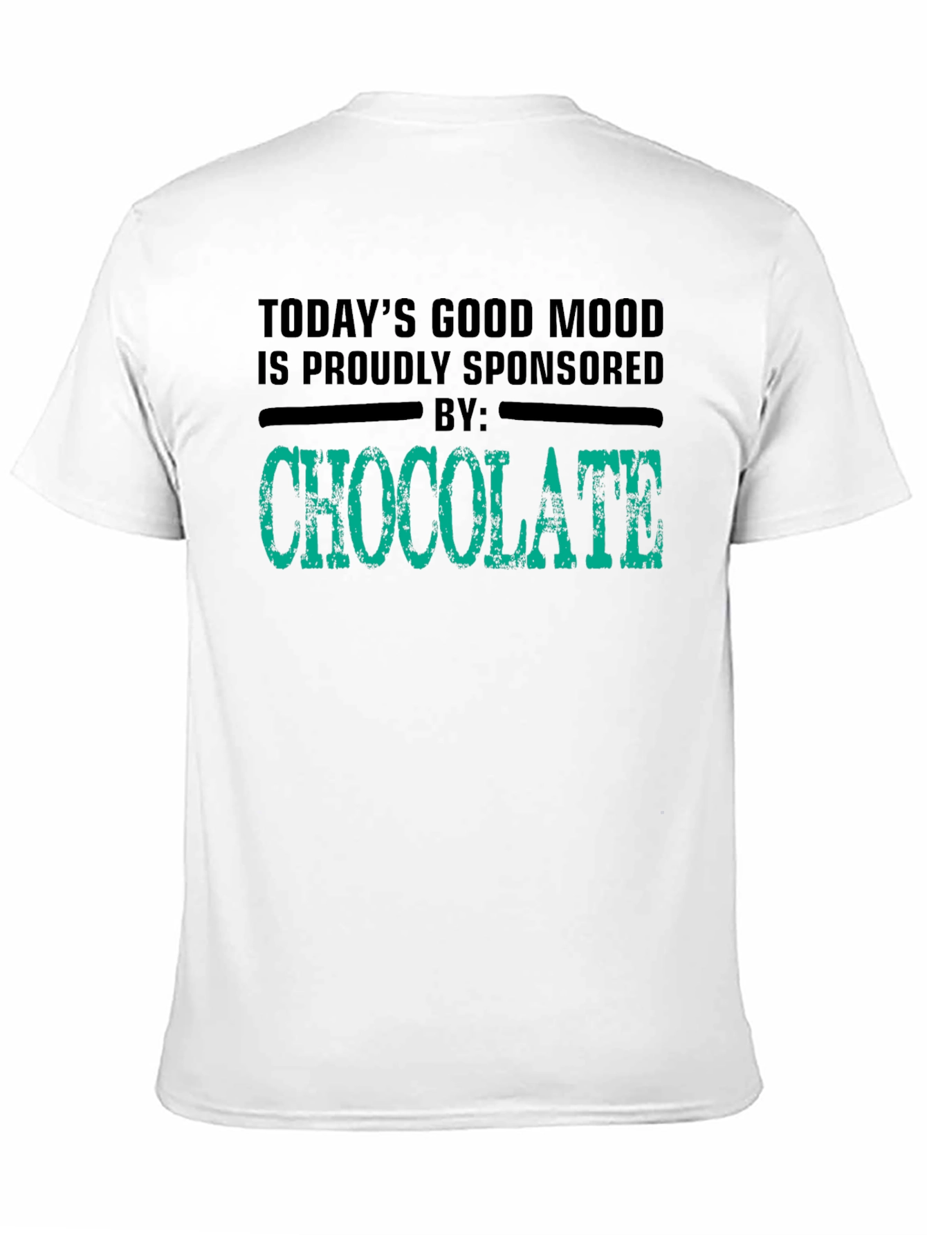 Black Chocolate Sponsored Good Mood T-Shirt view 11