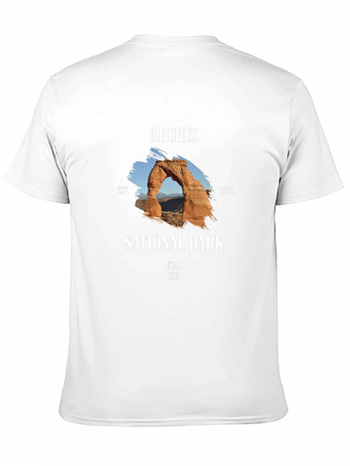 Black Arches National Park Graphic T-Shirt view 11